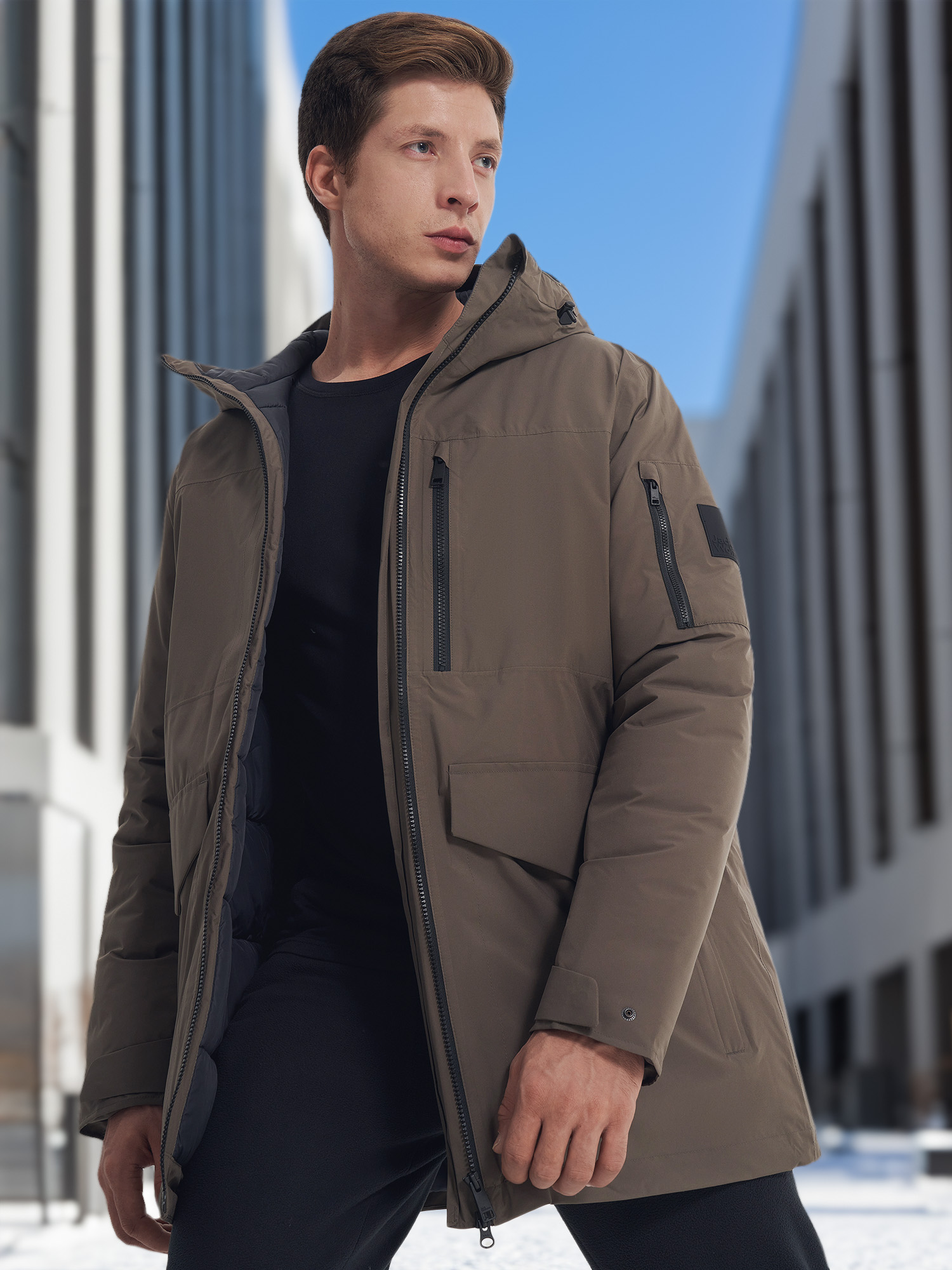 

Куртка утепленная мужская Jack Wolfskin Koenigsbau, Коричневый