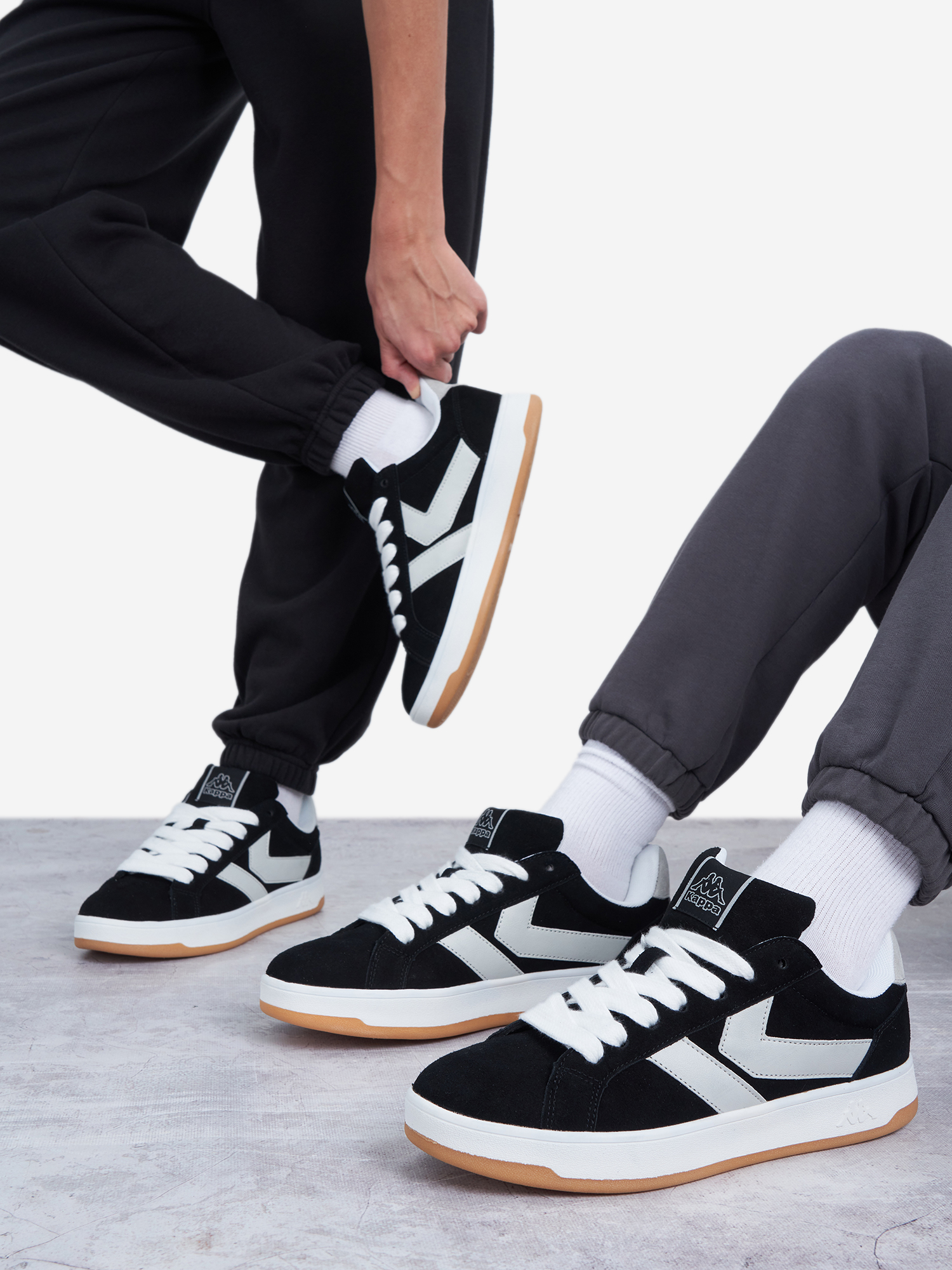 

Кеды женские Kappa Logo Marlon, Черный