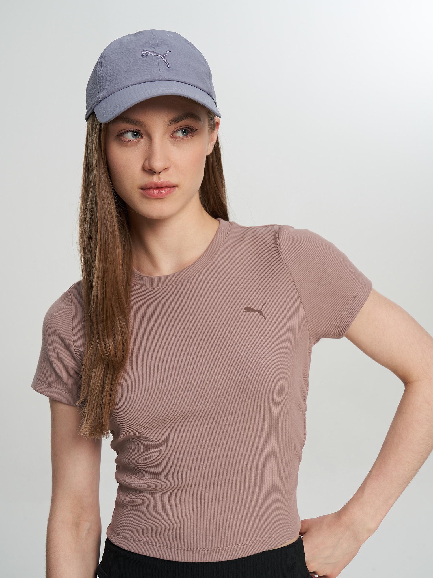 Бейсболка PUMA Premium Ess Seersucker, Синий 5