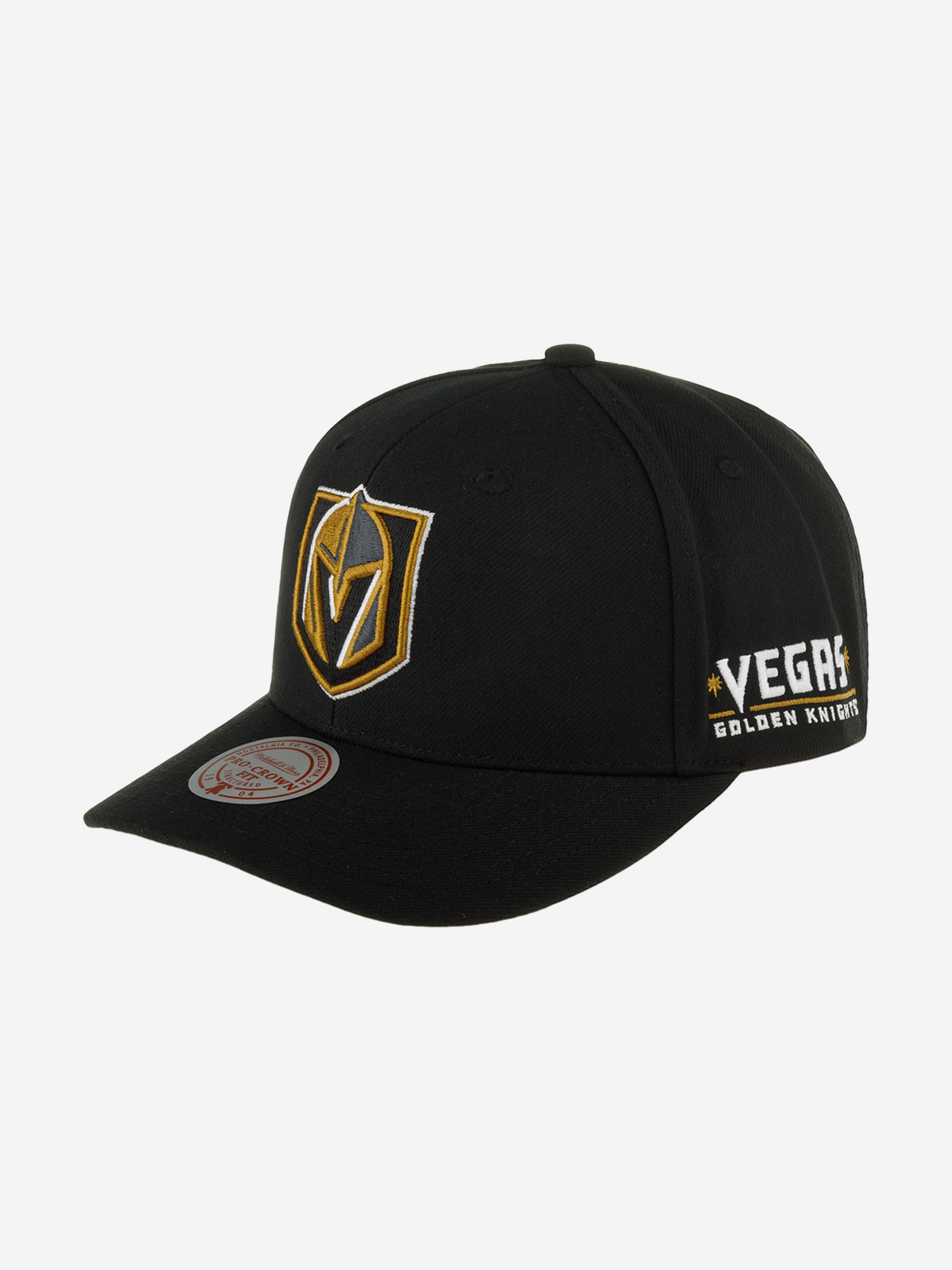 Бейсболка MITCHELL NESS HHSS6644-VGKYYPPPBLCK Vegas Golden Knights NHL (черный), Черный 59-308XDOXM4K-09, размер Без размера