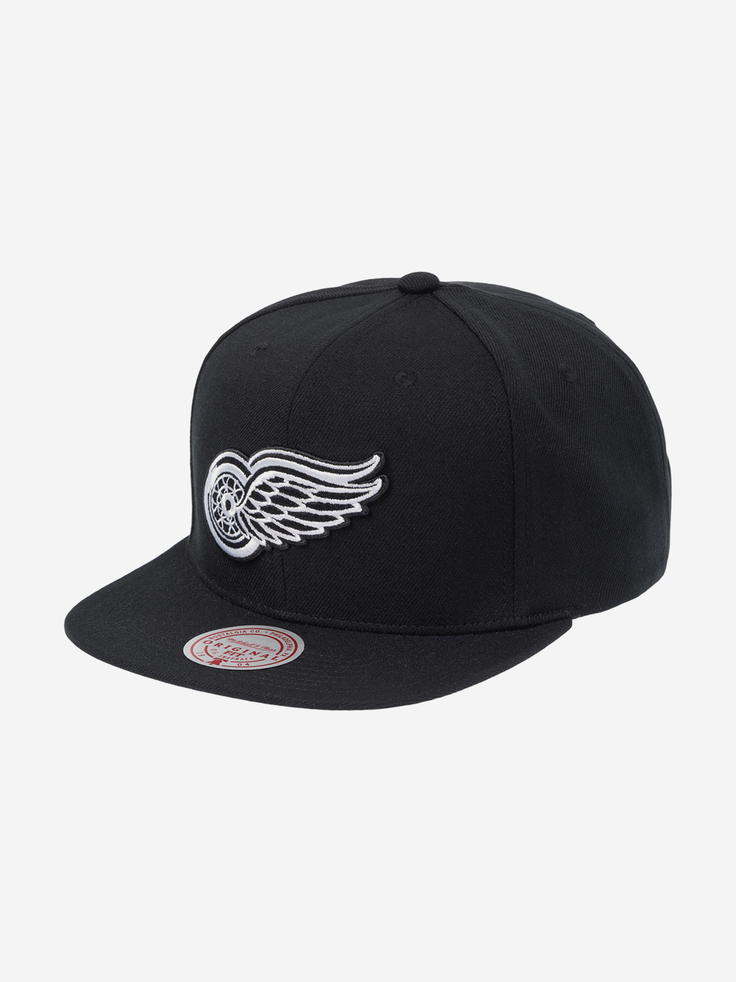 Изображение товара Бейсболка с прямым козырьком MITCHELL NESS HS8545-DRWBLCK Detroit Red Wings NHL