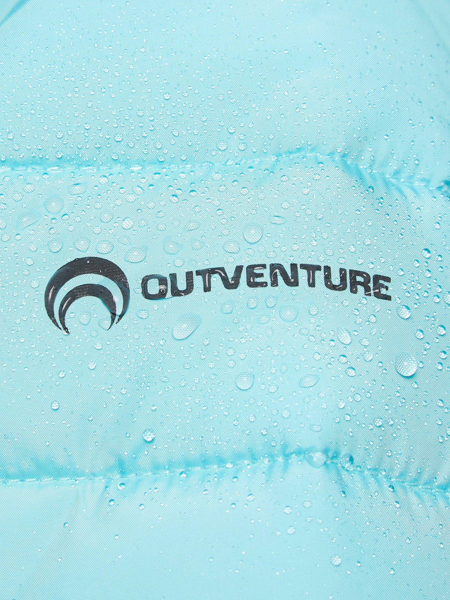 фото Куртка утепленная для девочек outventure, голубой