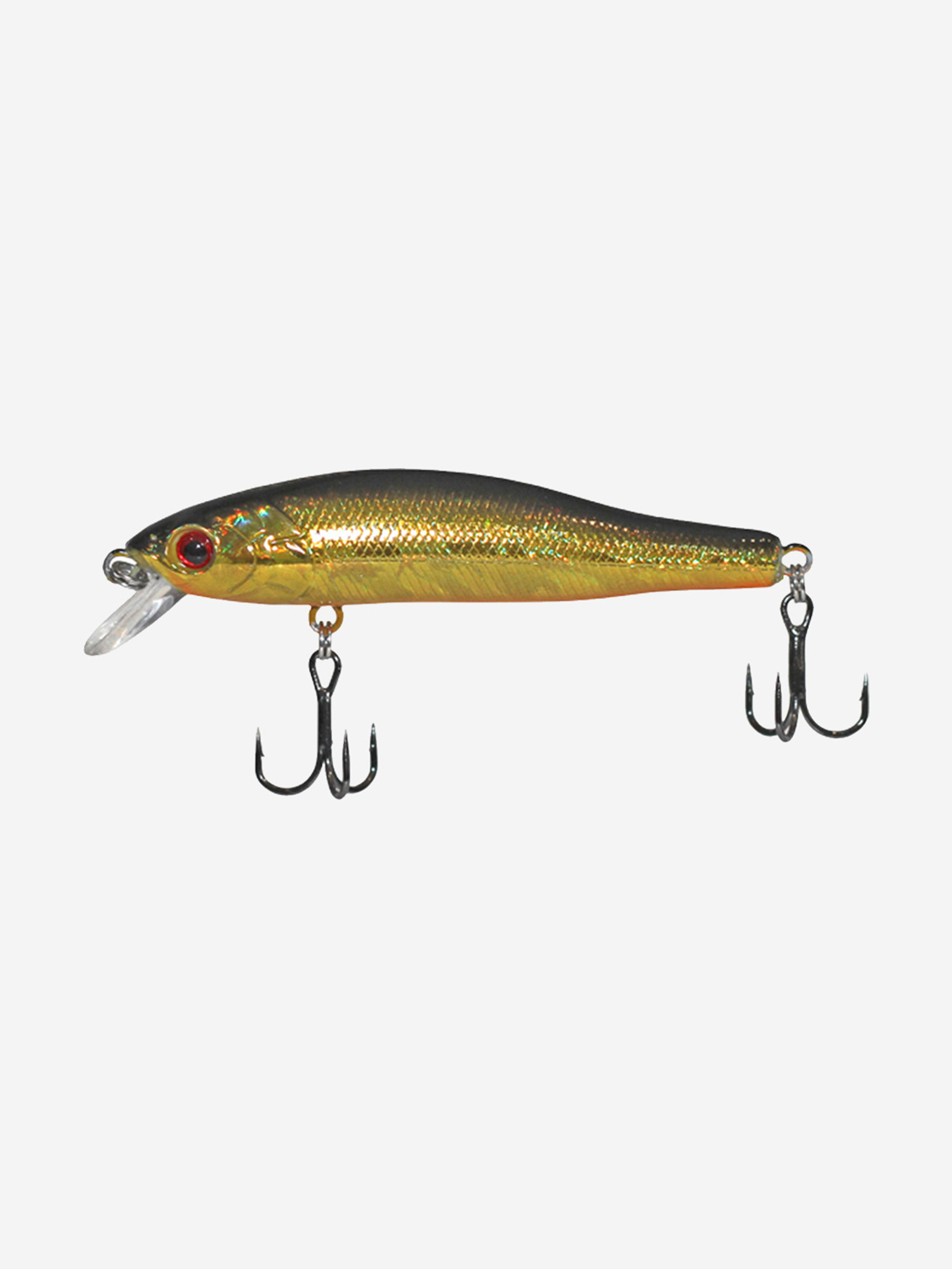 

Воблер для рыбалки LureMax JET MINNOW 70SF-002 6 г., медленно всплывающий, Золотой