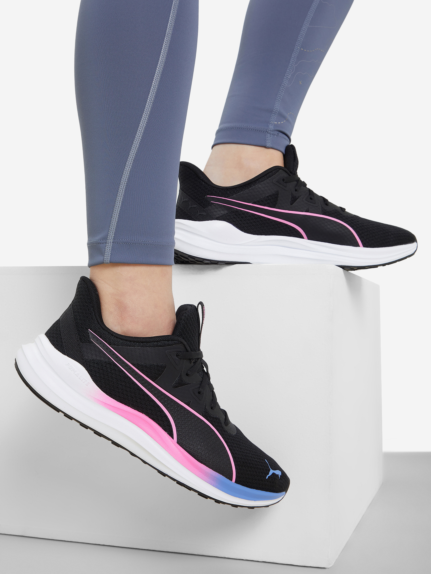 Кроссовки женские PUMA Reflect Lite, Черный 378768P0P-20, размер 35 - фото 2