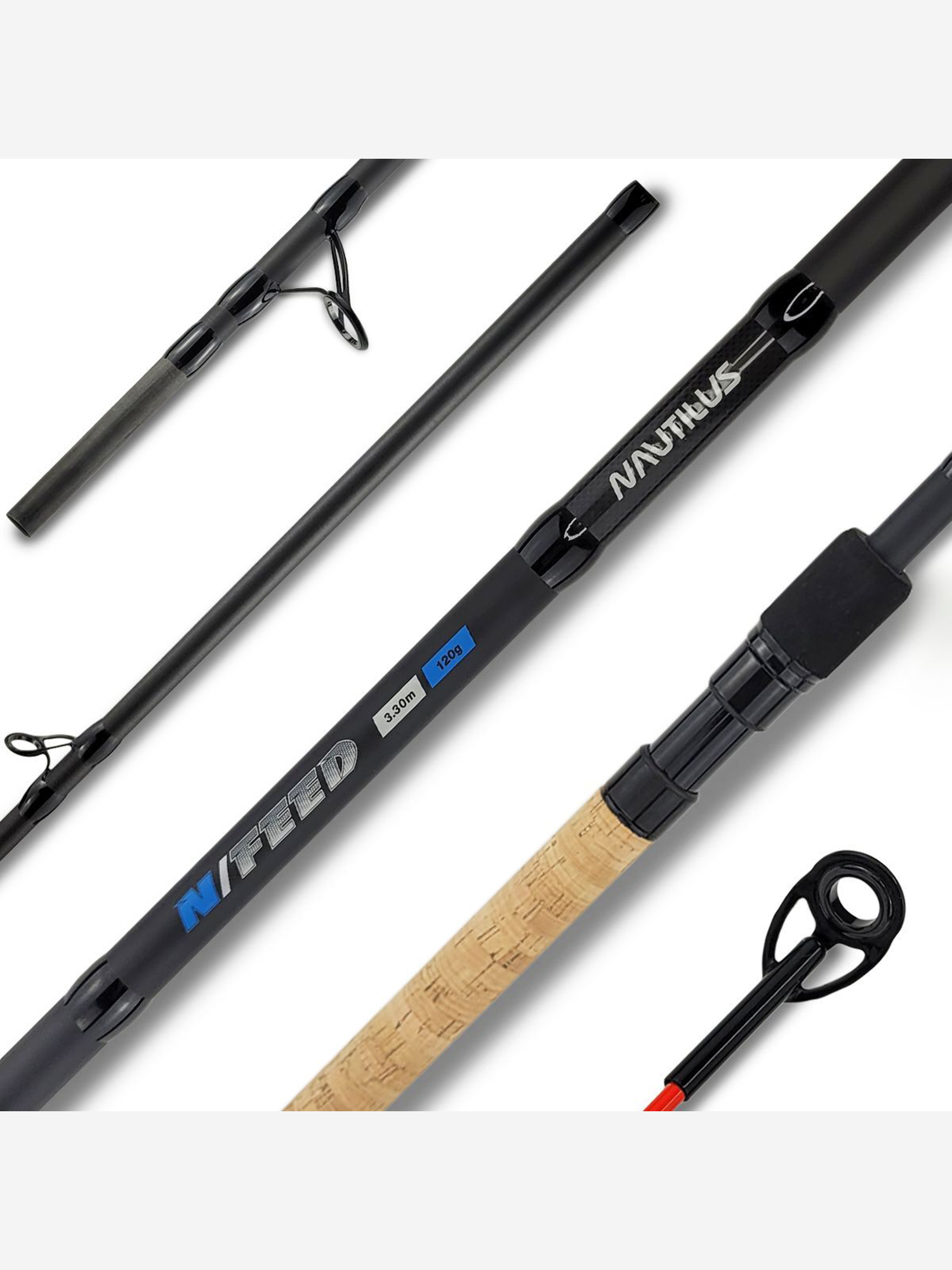 Изображение товара Фидер Nautilus N/FEED NN12MQ (3.60м 90гр), Черный