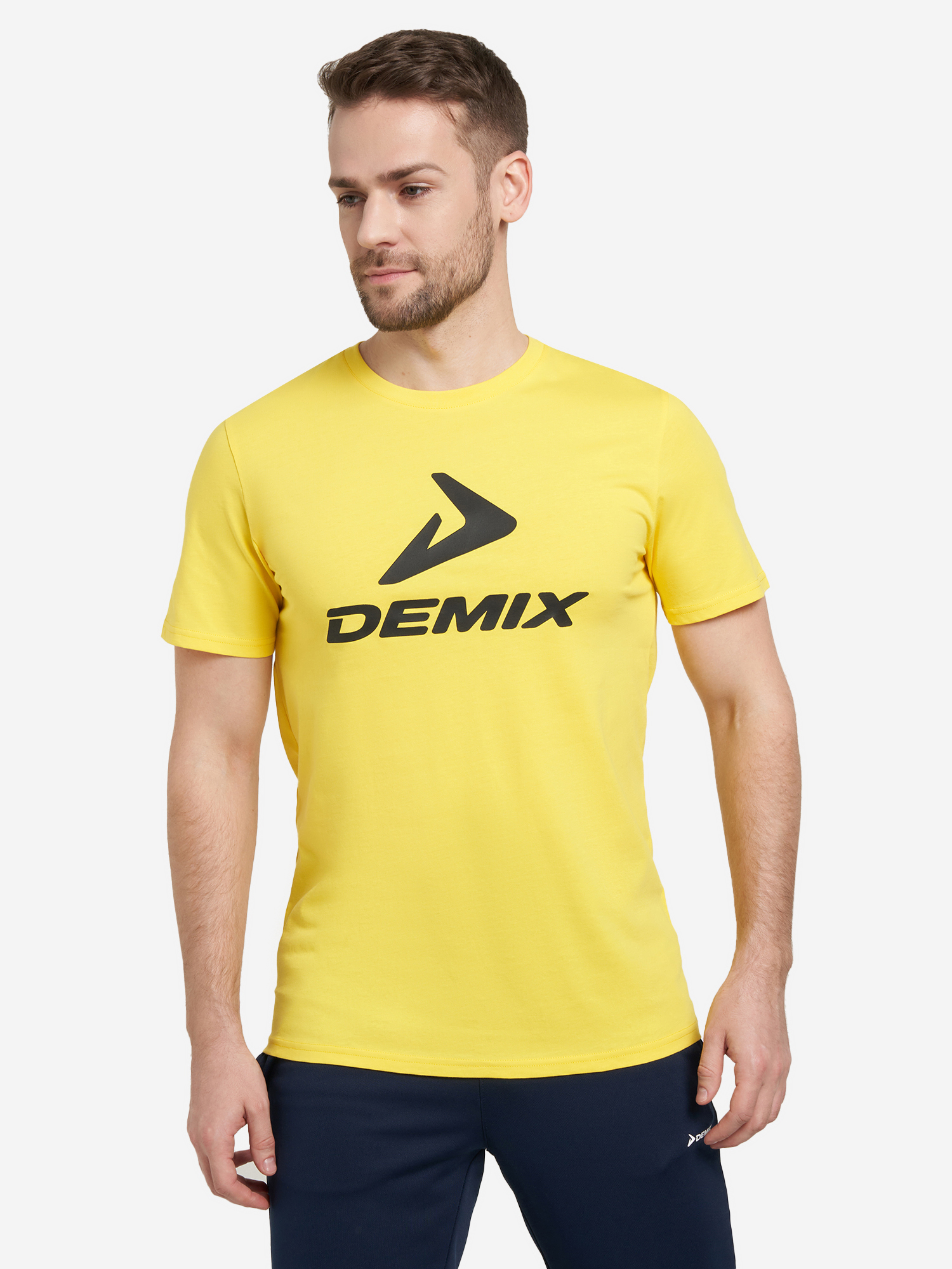 Футболка мужская Demix, Желтый футболка мужская demix pace желтый