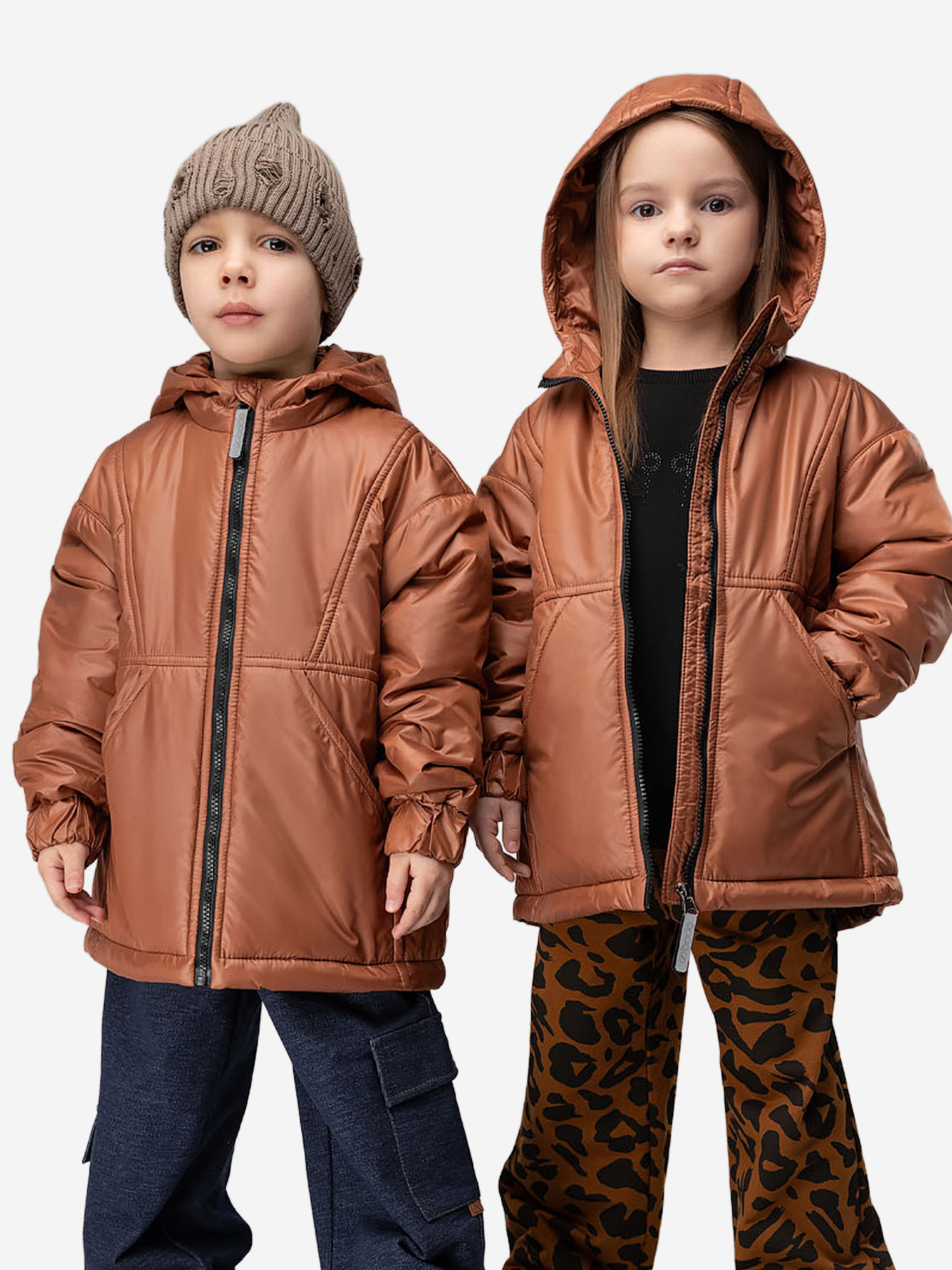 Изображение товара Детская утепленная куртка bodo для зимы и демисезона, унисекс