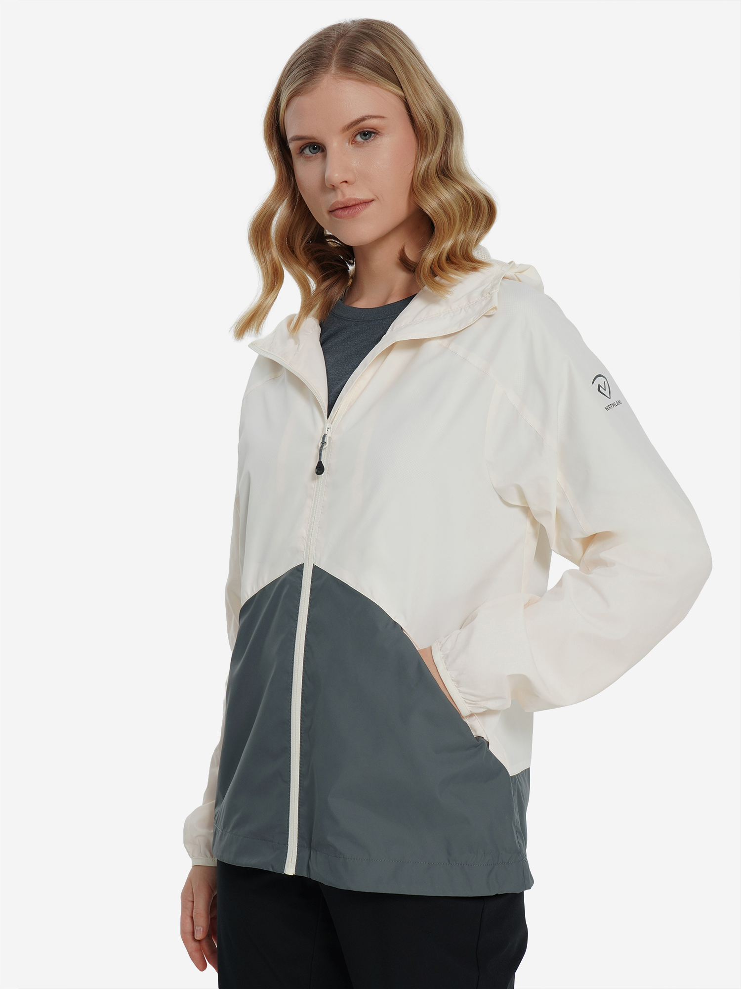 Ветровка Northland Белая, белый, арт. 35701