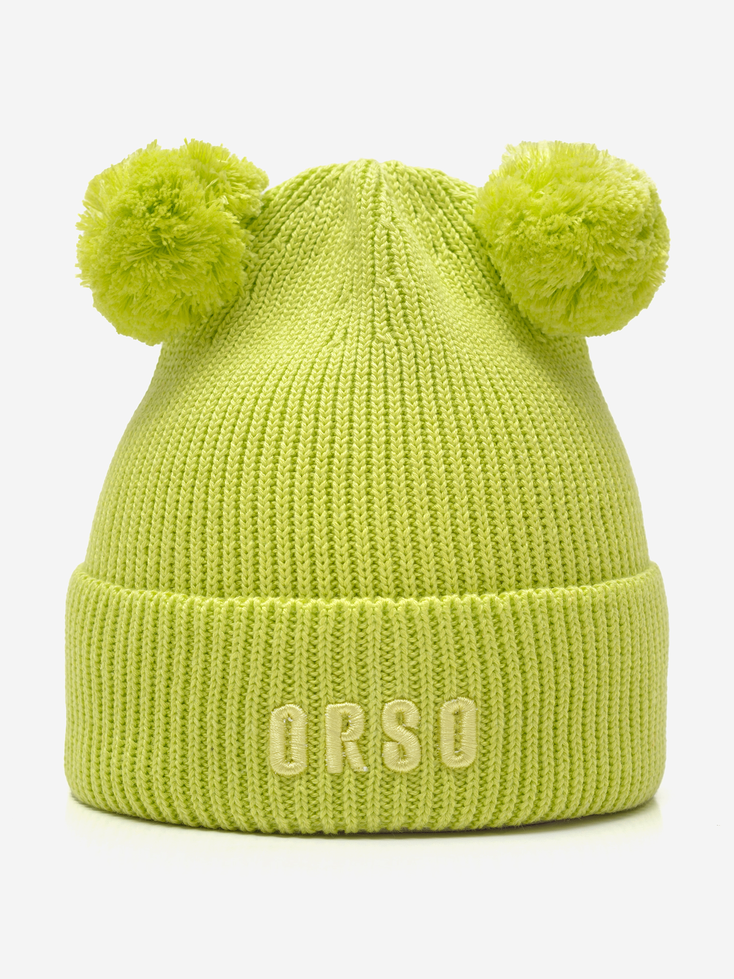 

Шапка демисезонная для девочки ORSO BIANCO, Желтый