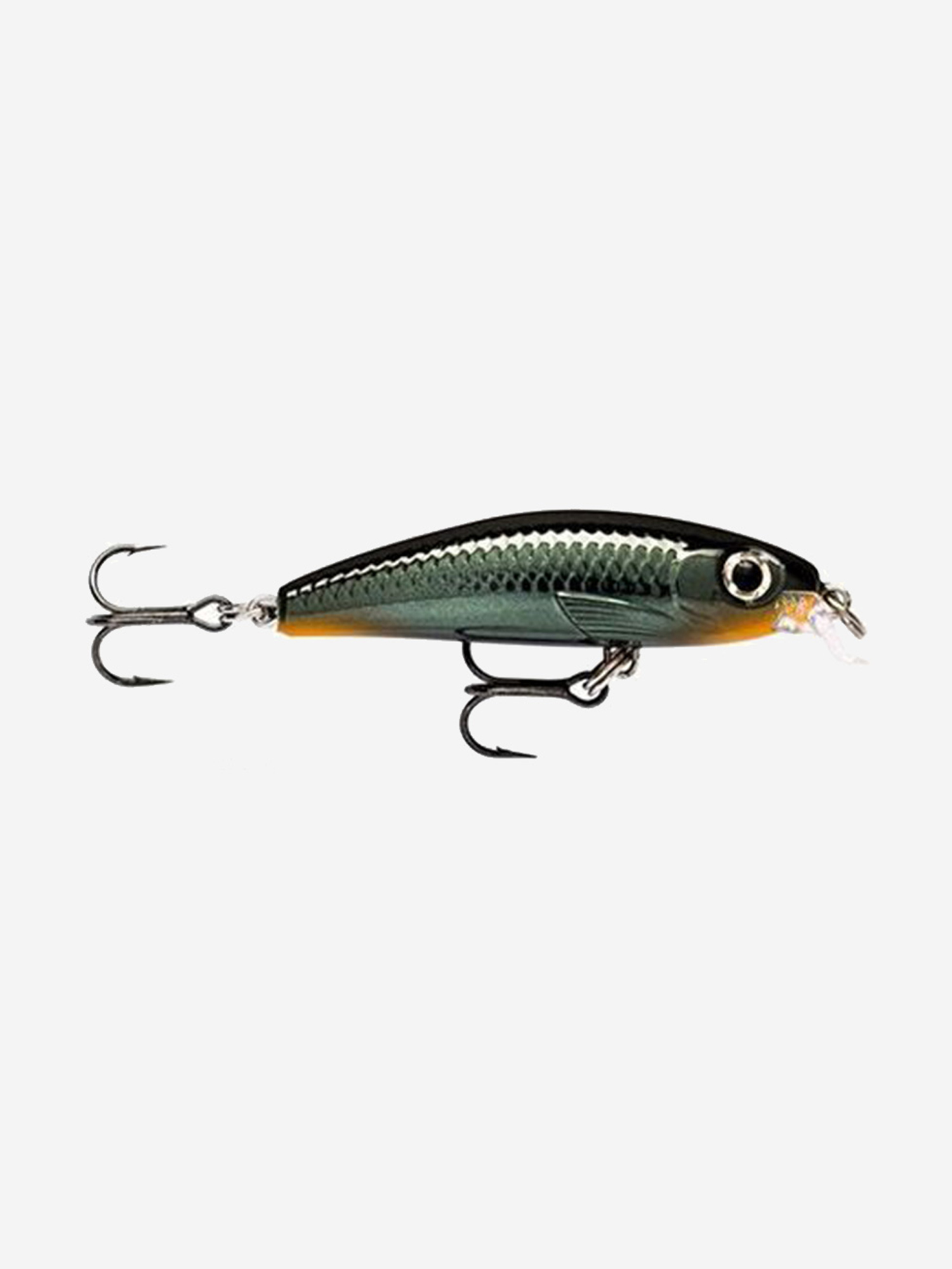 

Воблер для рыбалки RAPALA Ultra Light Minnow 06, 6см, 4гр, цвет CBN, медленно тонущий, Зеленый