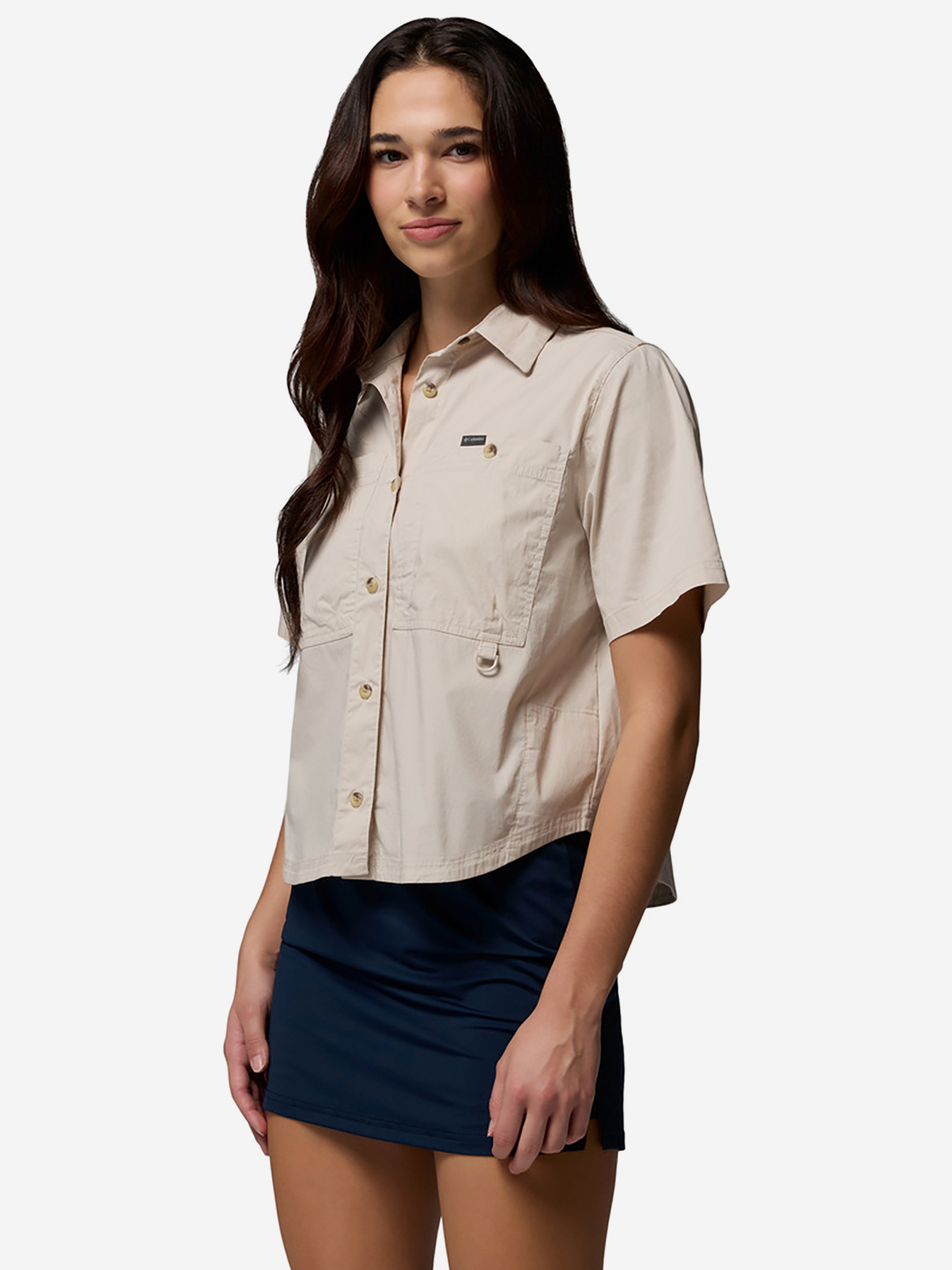 Рубашка с коротким рукавом Columbia Brea Falls Woven SS, бежевый, арт. 2118961CLB-278