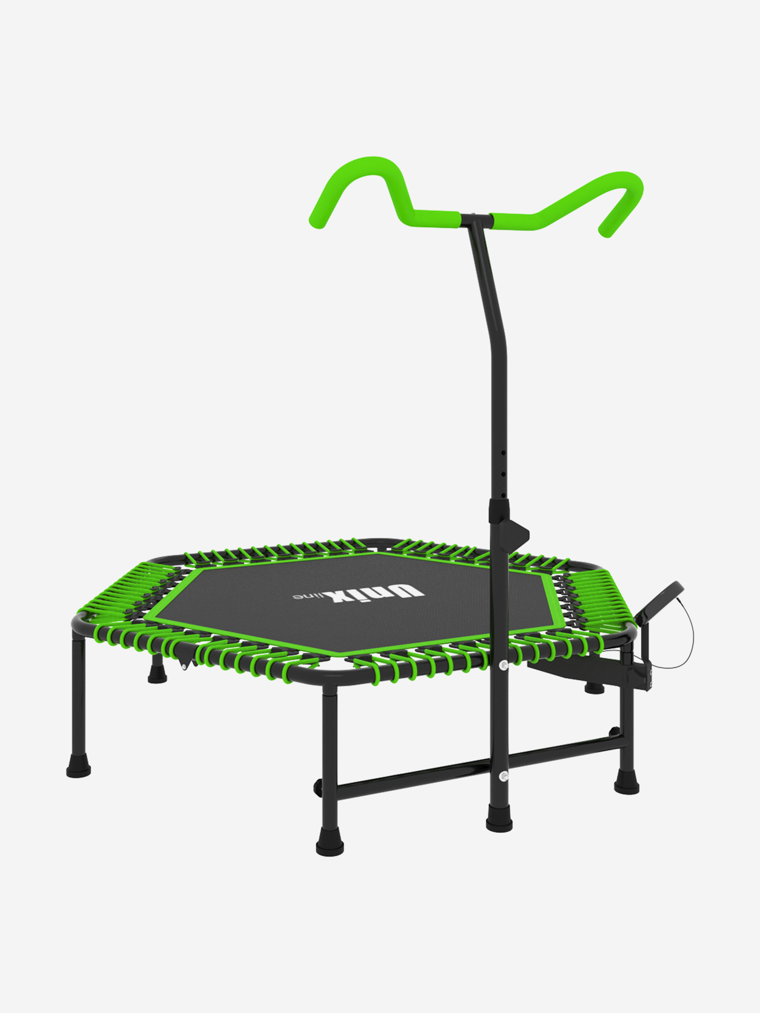 Батут спортивный UNIX Line FITNESS Green PRO (125 cm), Зеленый