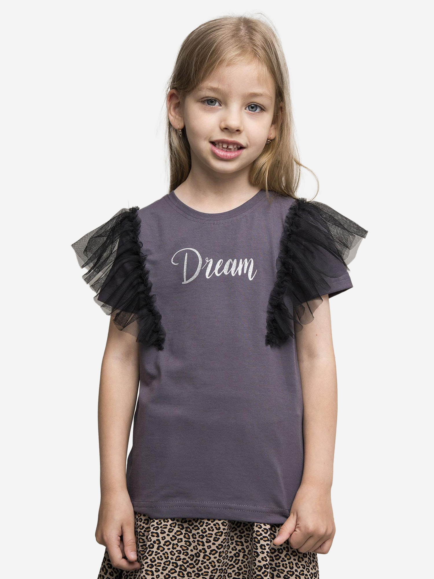 Изображение товара Футболка для девочки Batik с коротким рукавом летняя активная одежда