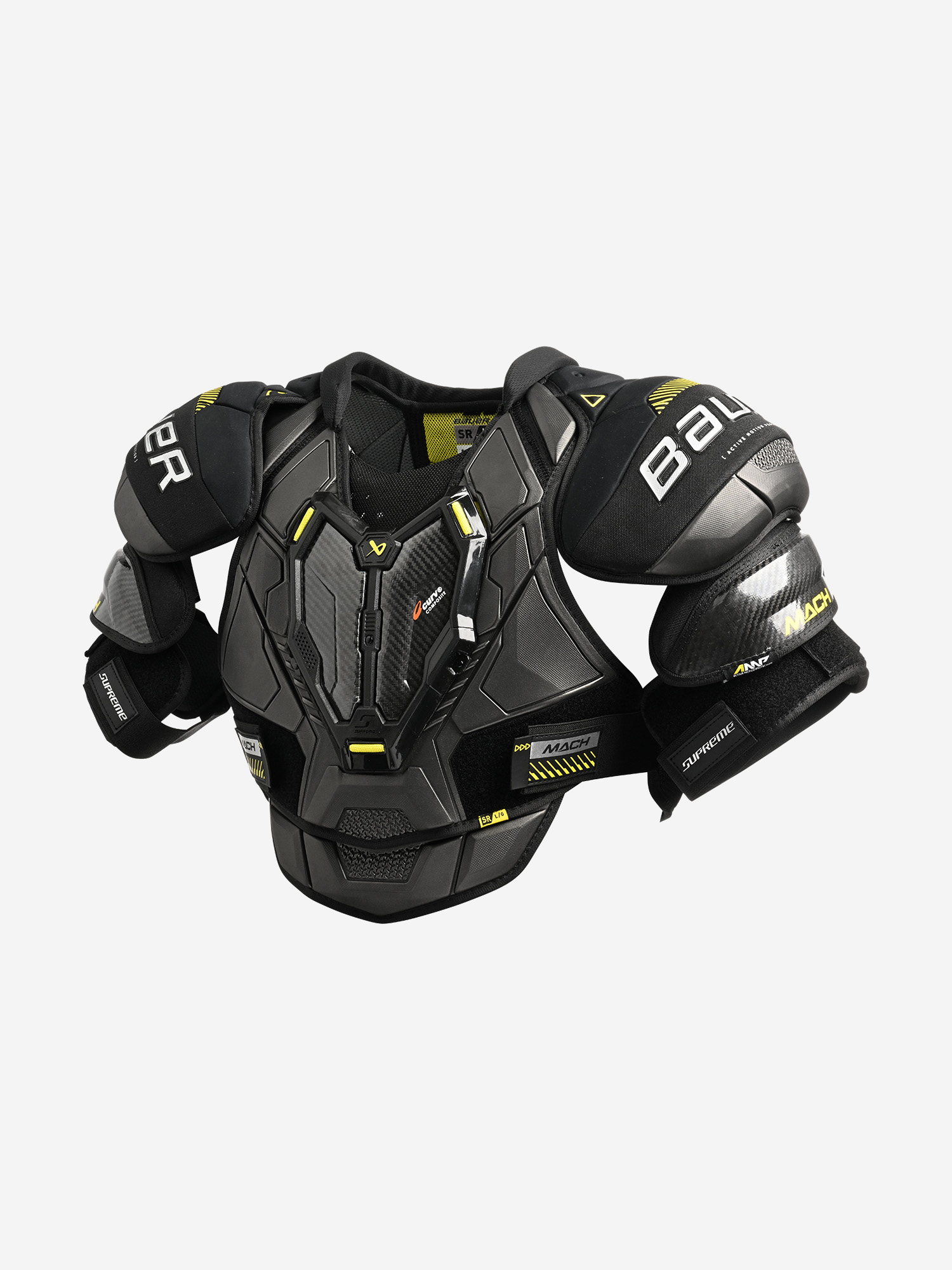 фото Нагрудник хоккейный bauer supreme mach sr, черный