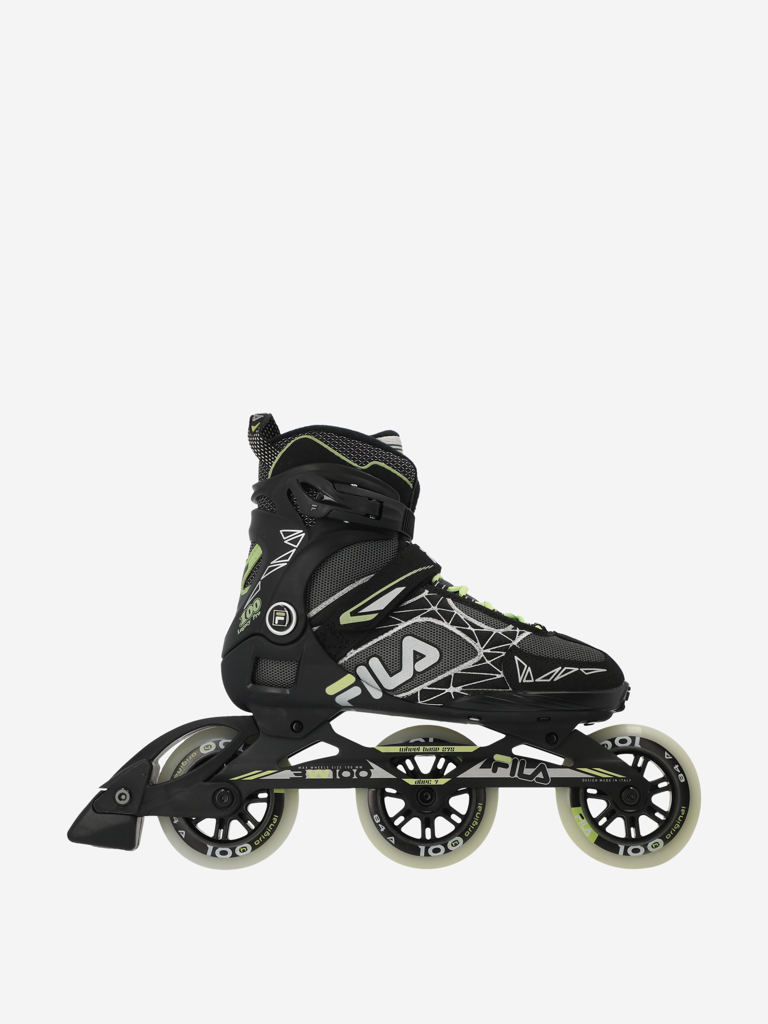

Роликовые коньки женские FILA Legacy Pro Lady 100, Черный
