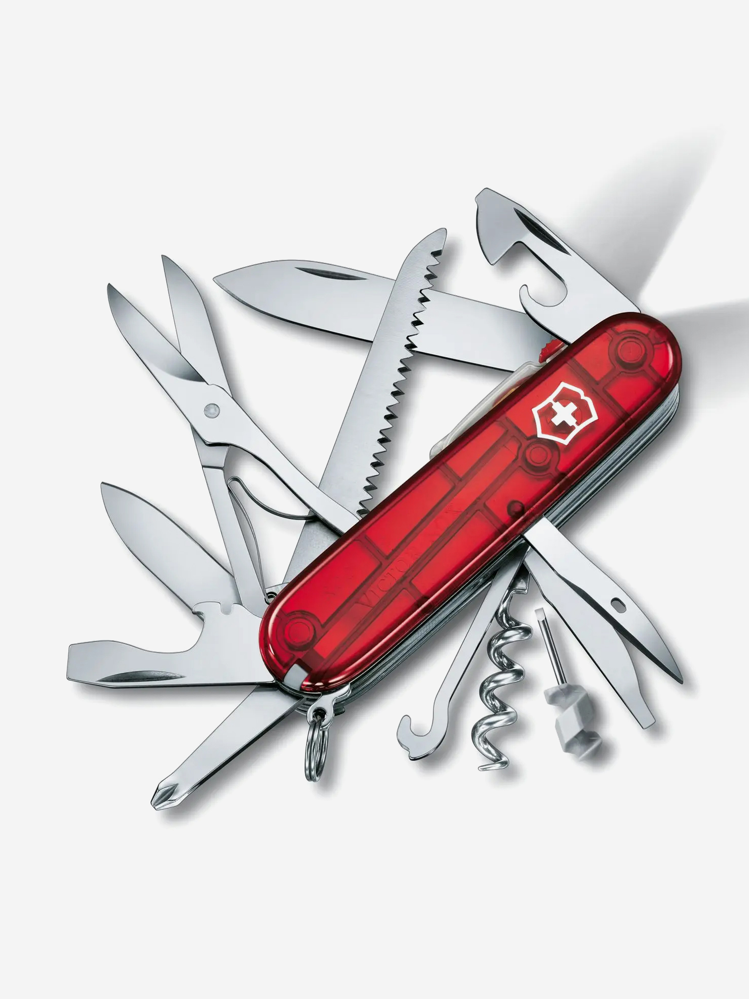 

Нож складной Victorinox Huntsman Lite, 91 мм, 21 функция, Красный