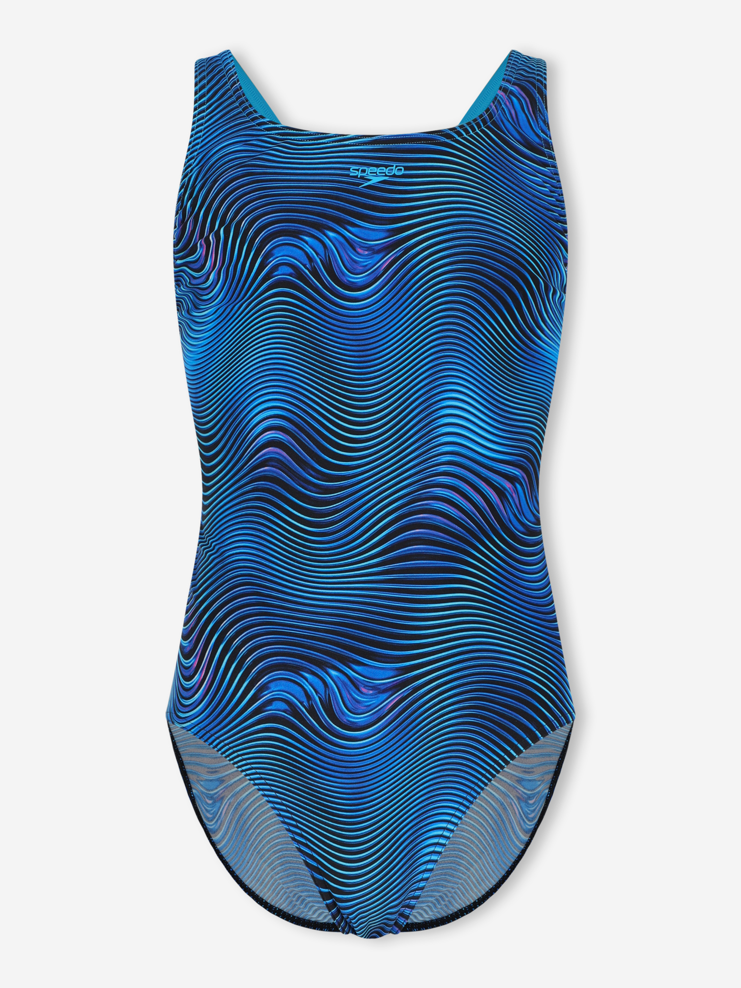 Изображение товара Купальник слитный для девочек Speedo Print Leaderback спортивный и экологичный