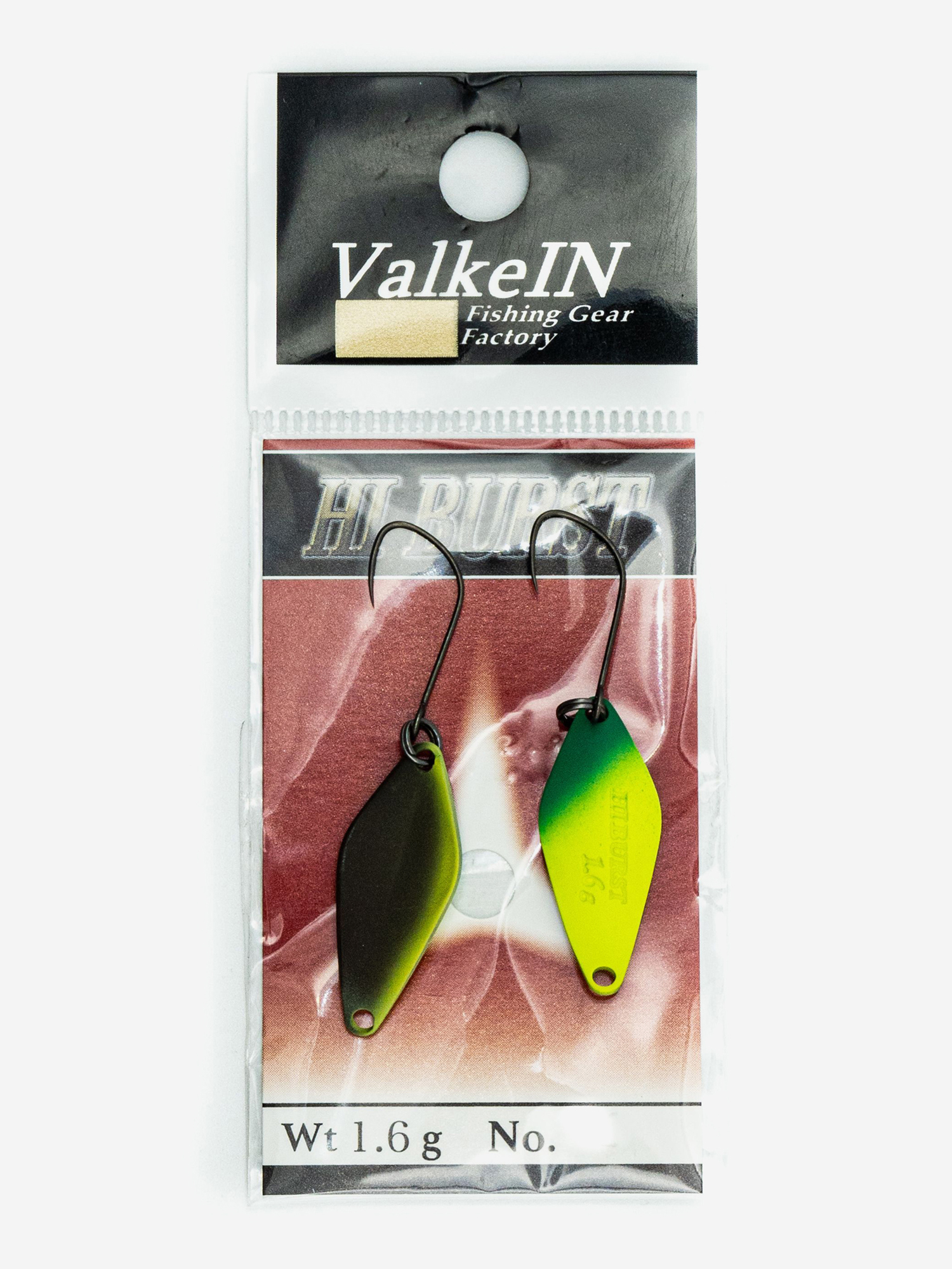 

Блесна ValkeIn Hi Burst,  гр, цвет RLT3, Мультицвет