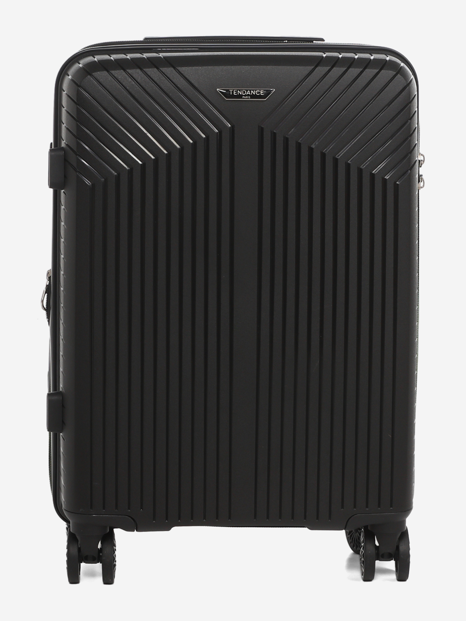 Изображение товара Маленький чемодан на колёсах TENDANCE S ручная кладь черный