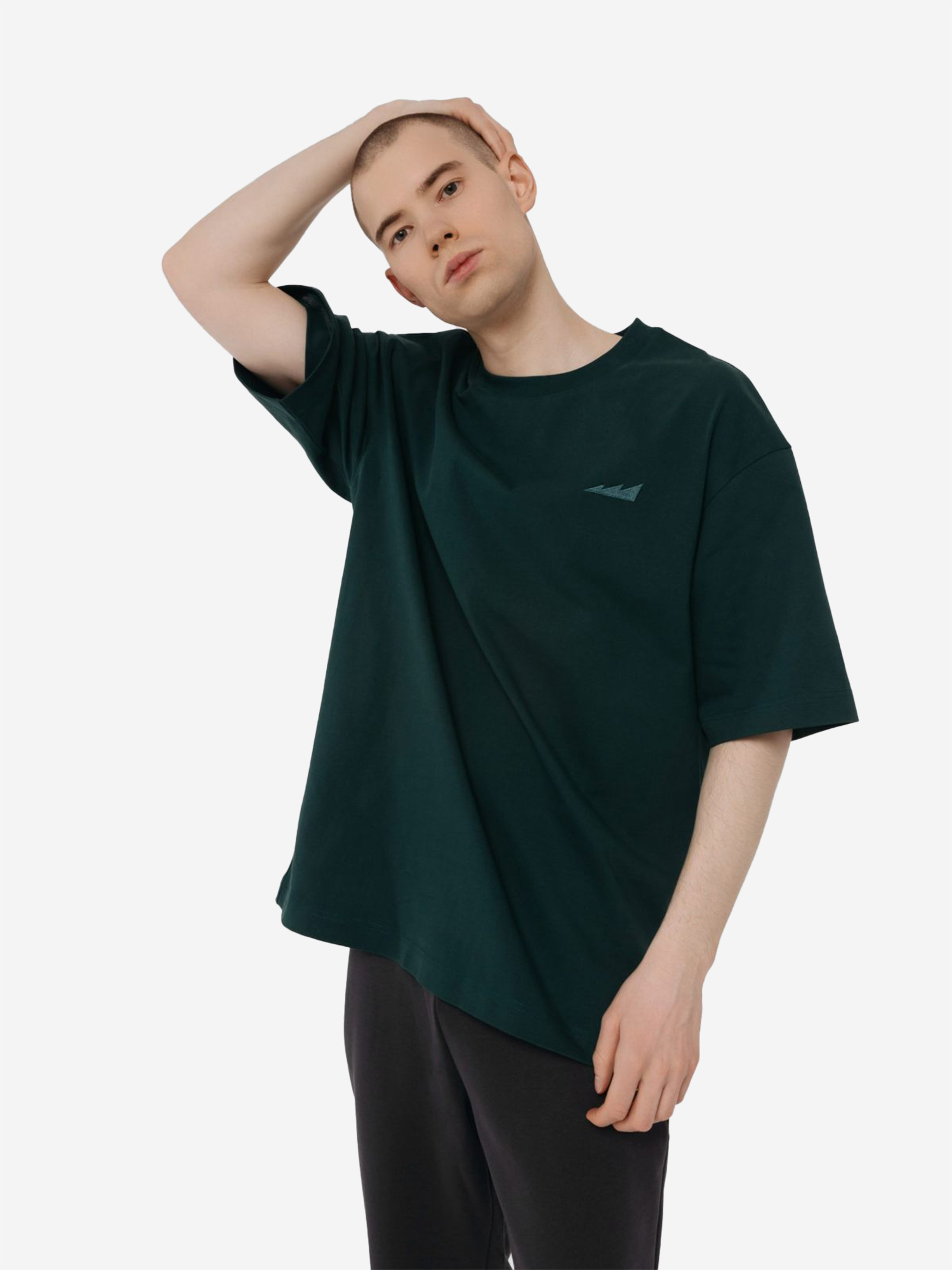 

Футболка мужская Nikasport Oversize, Зеленый