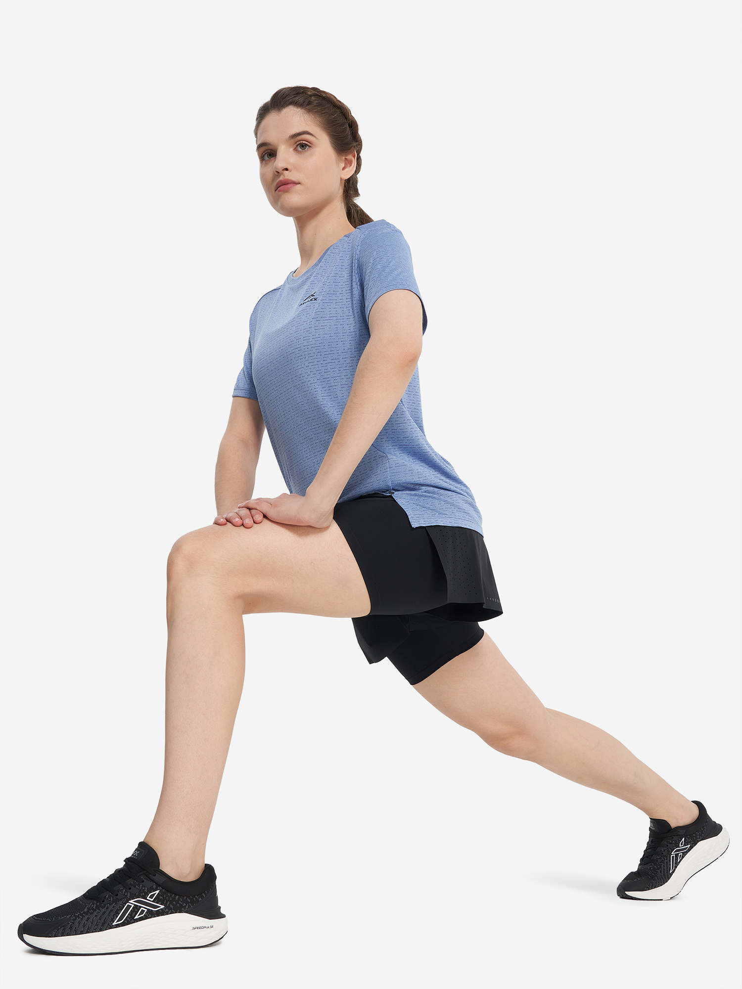 фото Футболка женская athlex, голубой