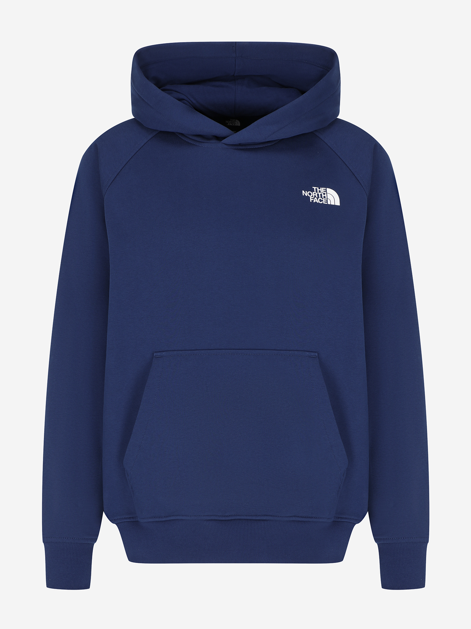 фото Худи мужское the north face raglan box nse, синий