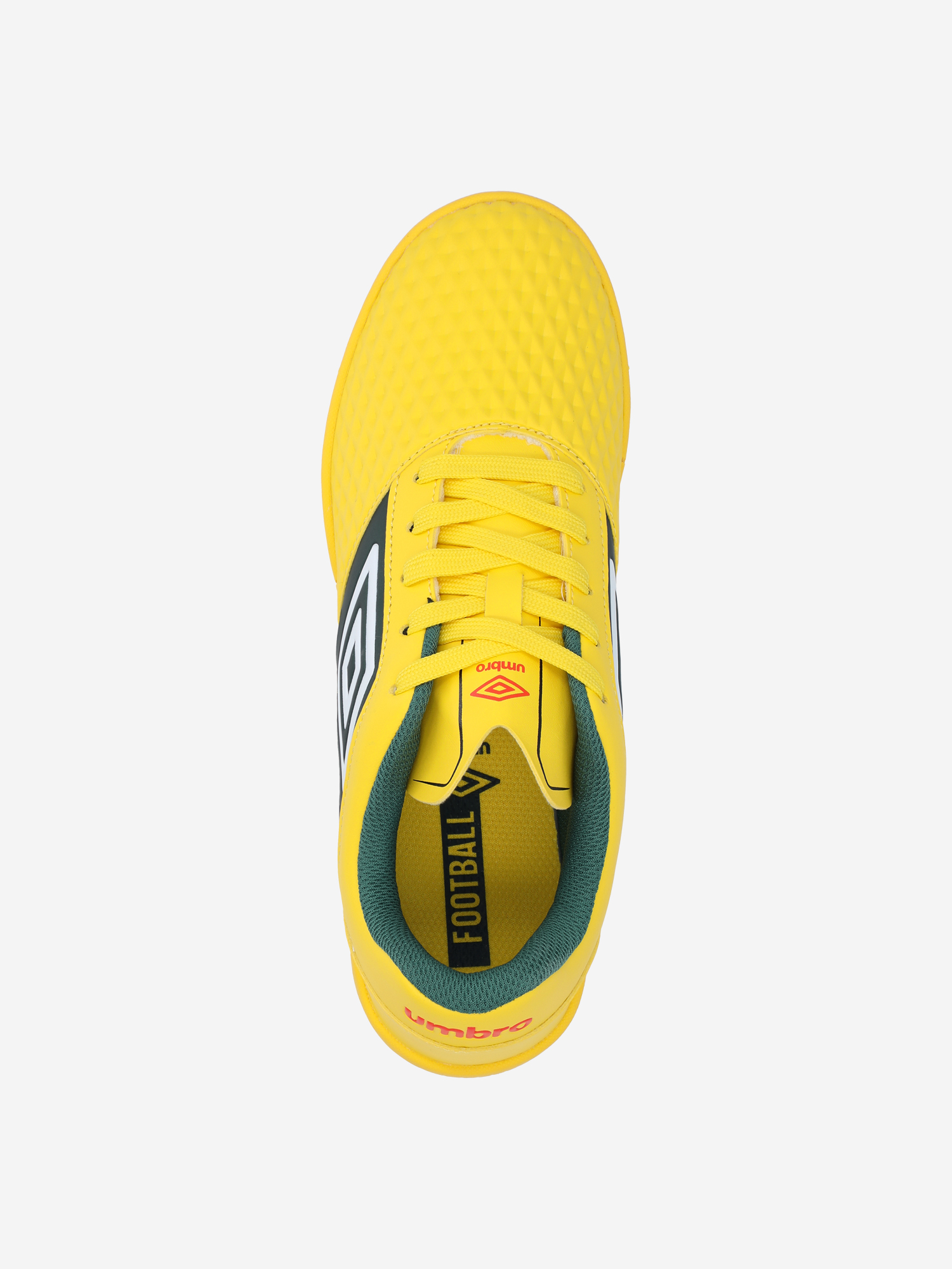 фото Бутсы для мальчиков umbro bench jnr ic, желтый