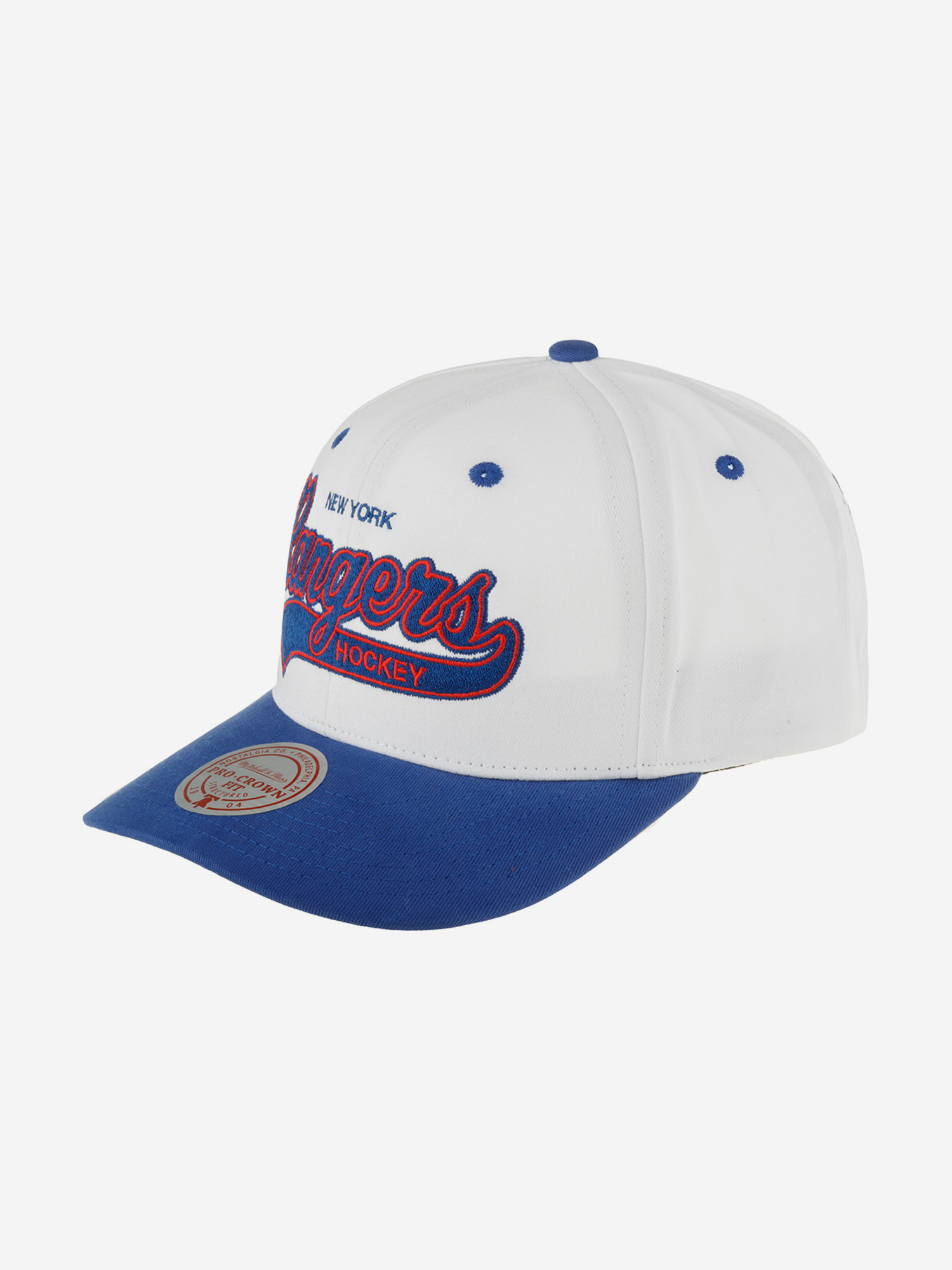 

Бейсболка MITCHELL NESS HHSS7285-NYAYYPPPWHIT New York Rangers NHL (синий), Синий