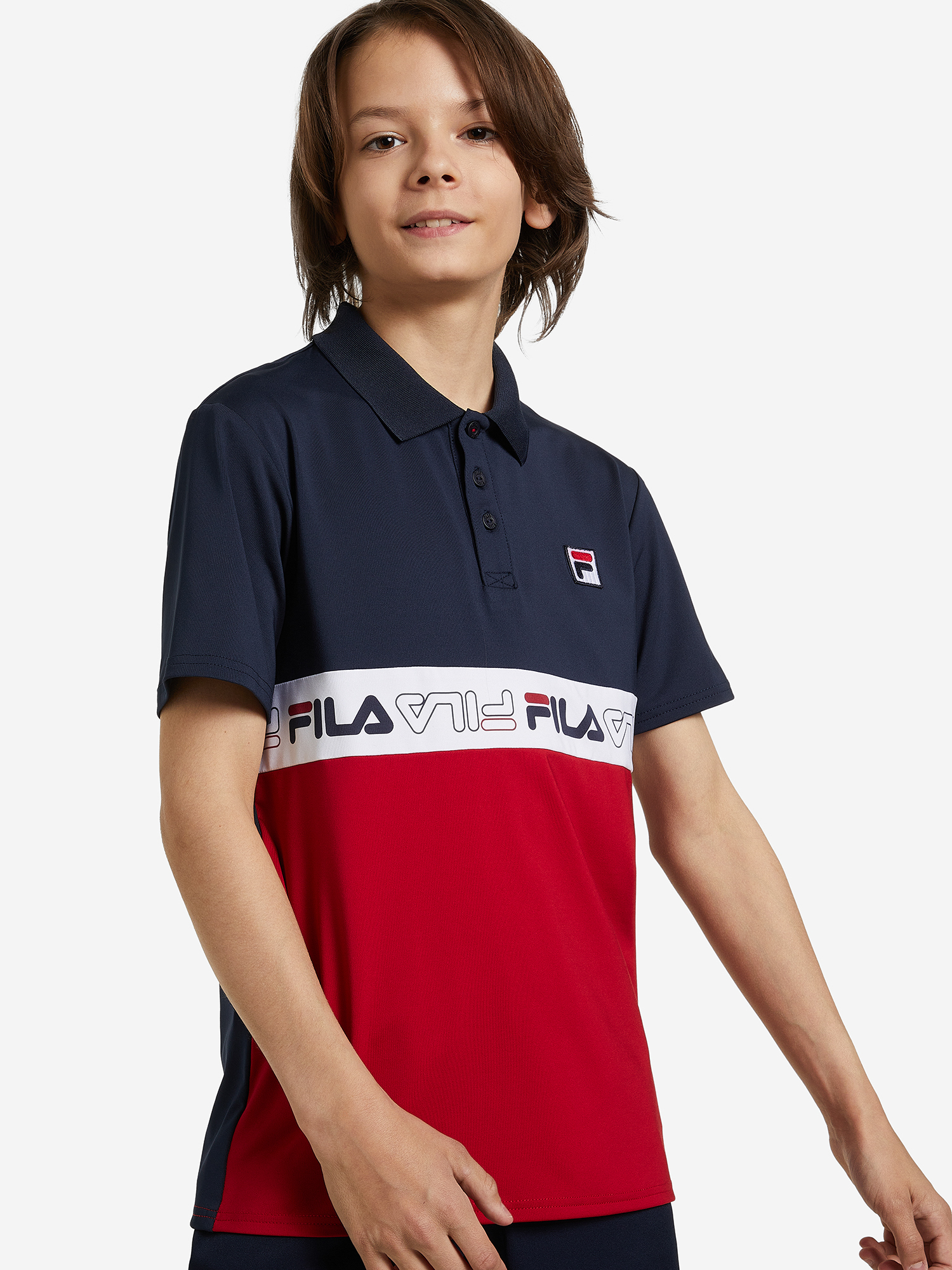 

Поло для мальчиков FILA, Синий