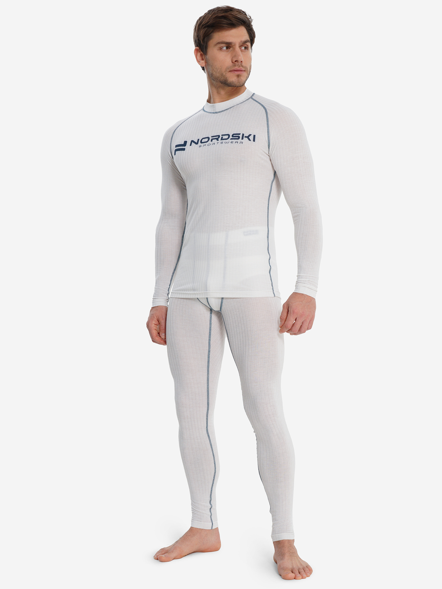 Комплект термобелья Nordski Race, белый, арт. nsm337001n2v-001