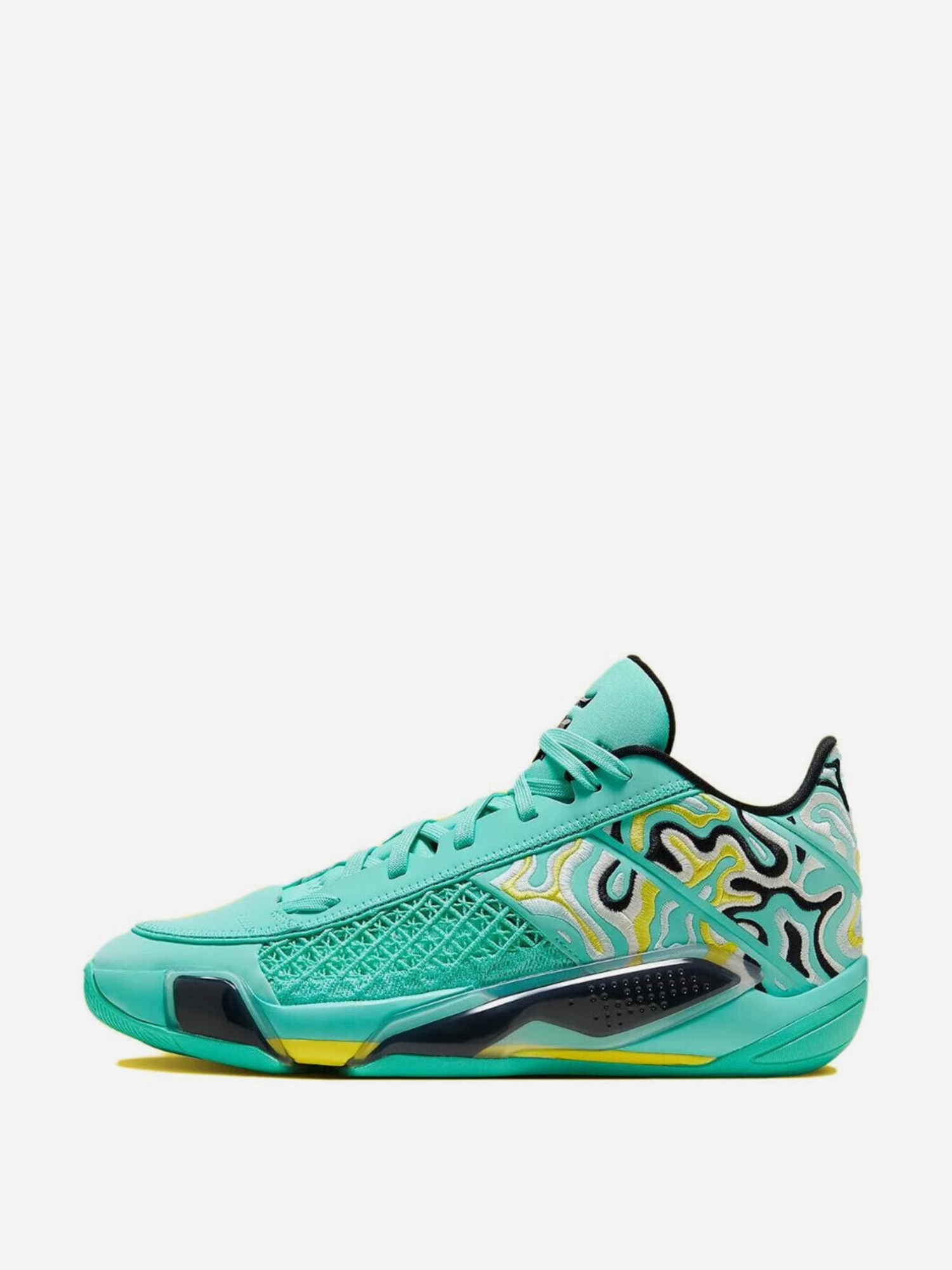Изображение товара Кроссовки мужские Jordan 38 Low Hyper Turquoise - идеальный выбор для баскетбола Изображение товара Кроссовки мужские Jordan 38 Low Hyper Turquoise - идеальный выбор для баскетбола