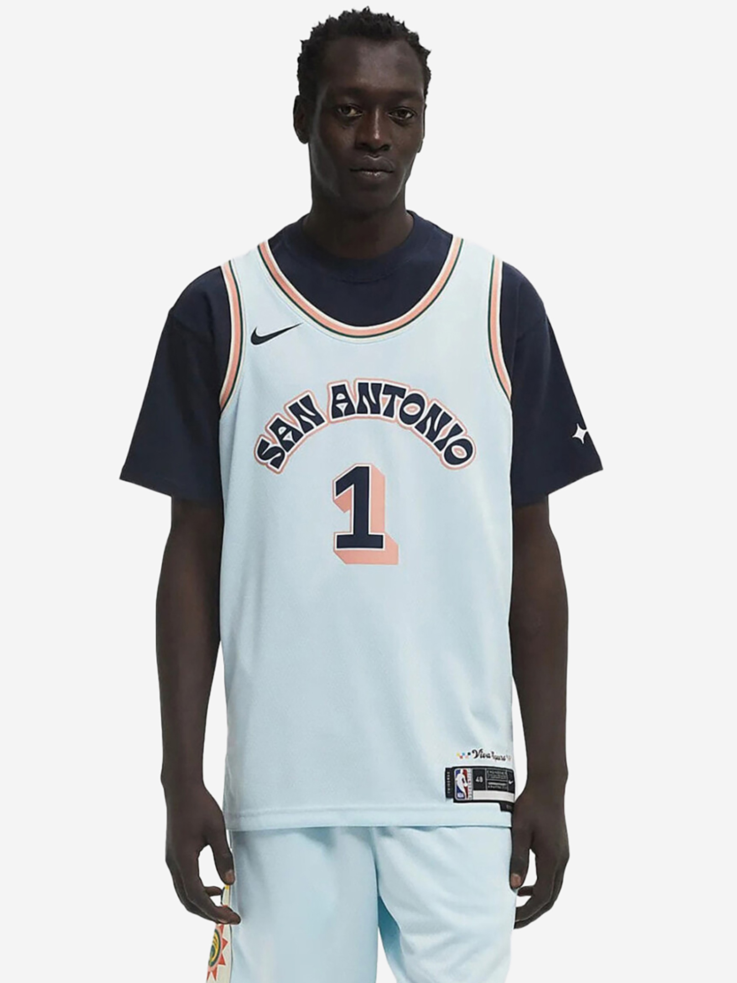 Изображение товара Майка баскетбольная Nike Victor Wembanyama San Antonio Spurs 2024/25 City Edition Изображение товара Майка баскетбольная Nike Victor Wembanyama San Antonio Spurs 2024/25 City Edition