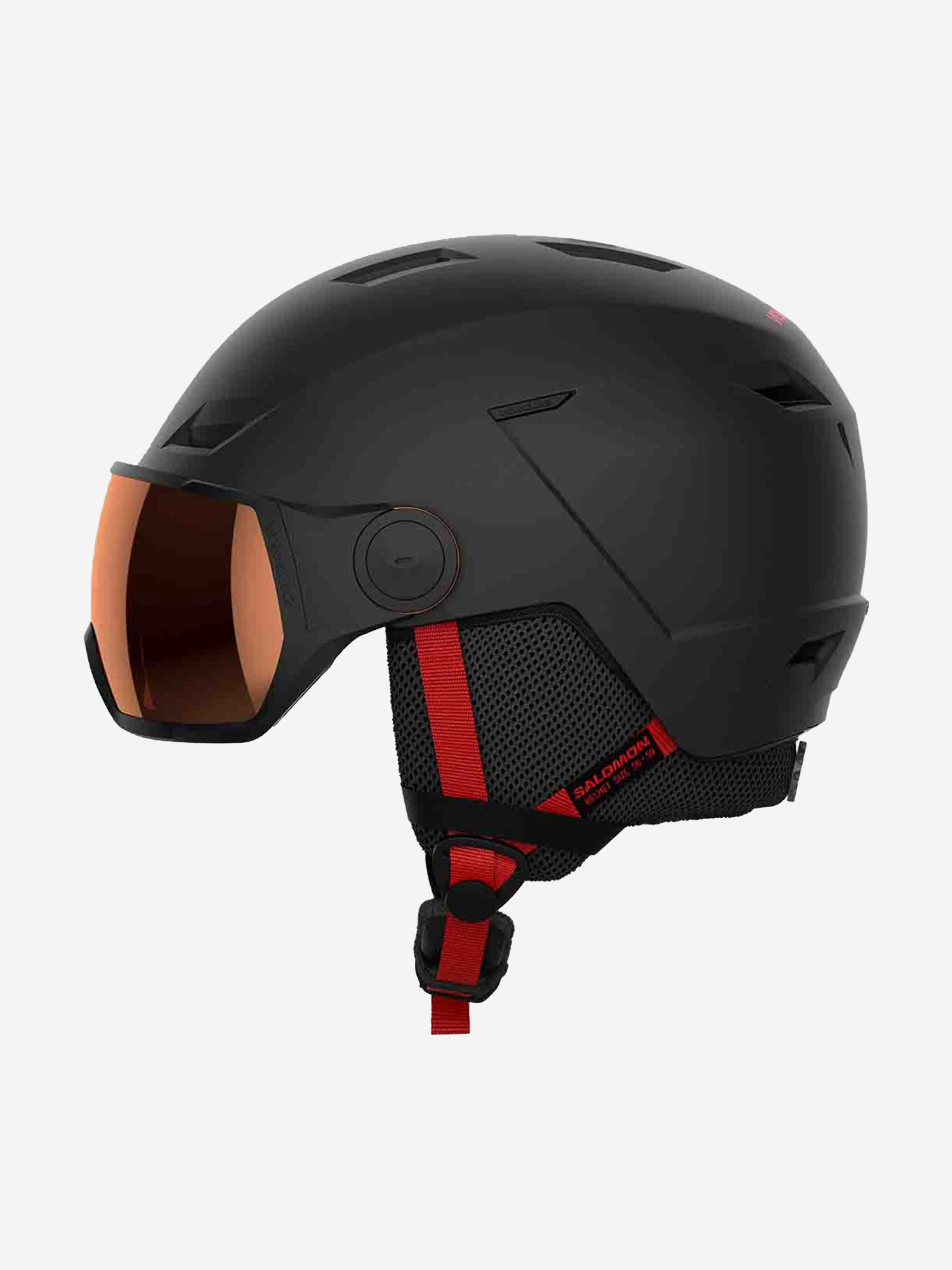 Изображение товара Горнолыжный шлем с визором Salomon Pioneer LT Visor Rental Черный Cat. 2 Изображение товара Горнолыжный шлем с визором Salomon Pioneer LT Visor Rental Черный Cat. 2