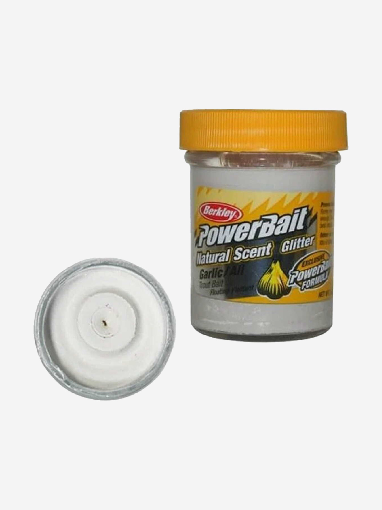 

Паста форелевая Berkley PowerBait Natural Scent Garlic White/ белый чеснок 50gr, Белый