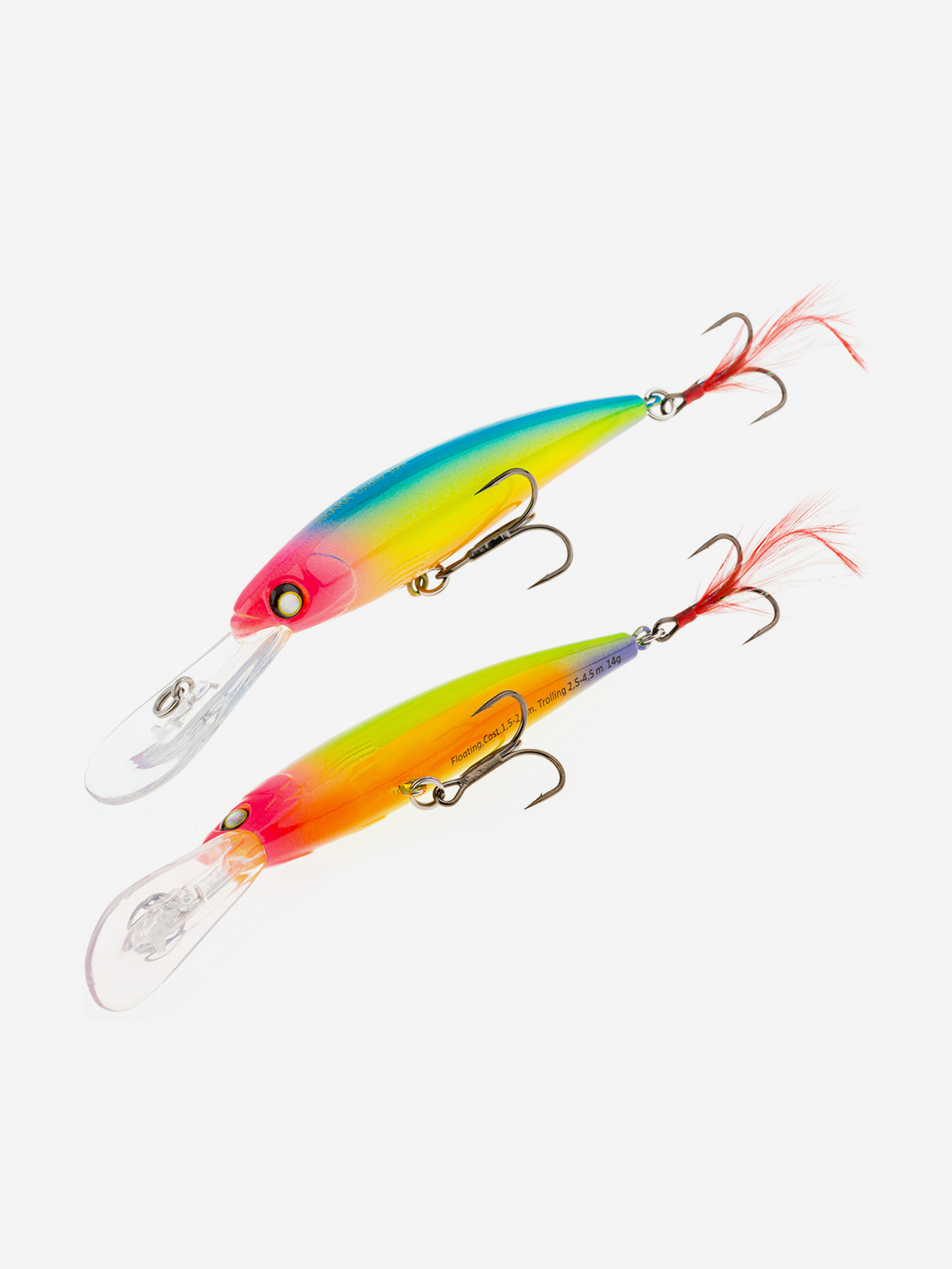 

Воблер Akara Catcher 100F 14гр. (1/2 oz 3,9 in) A50, Мультицвет