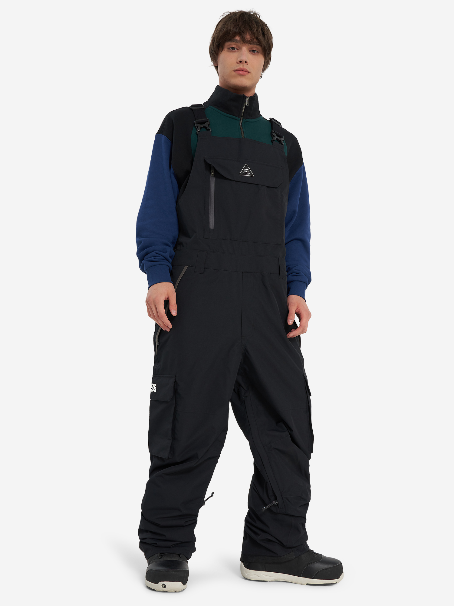 фото Брюки мужские dc shoes brigade, черный