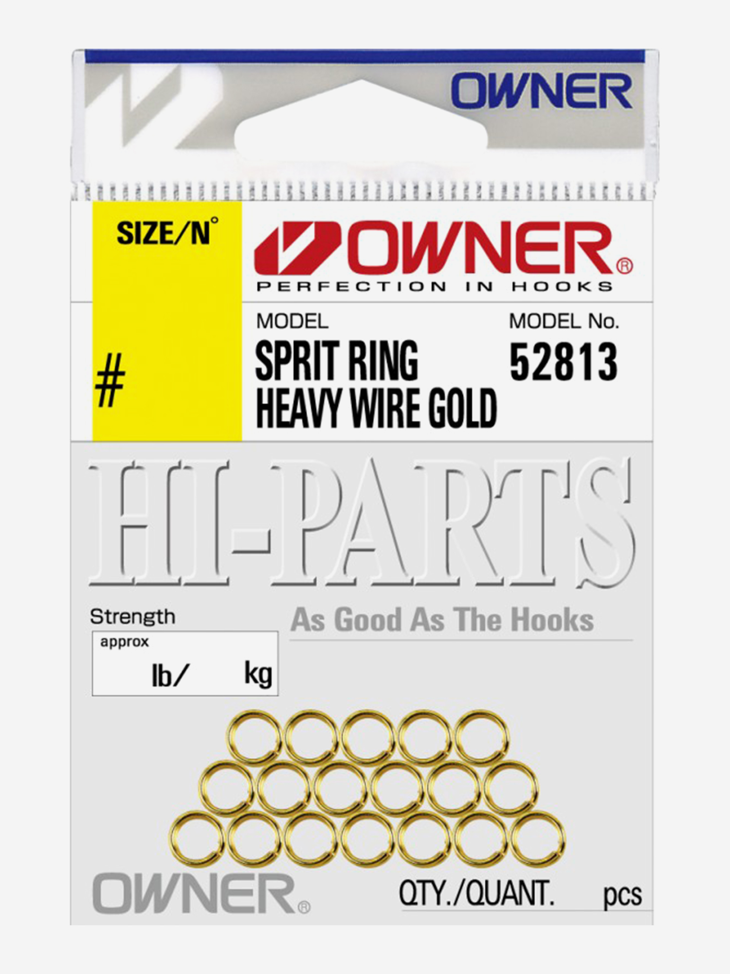 Изображение товара Заводное кольцо OWNER Sprit Ring №2 для рыбалки, 18 шт Изображение товара Заводное кольцо OWNER Sprit Ring №2 для рыбалки, 18 шт