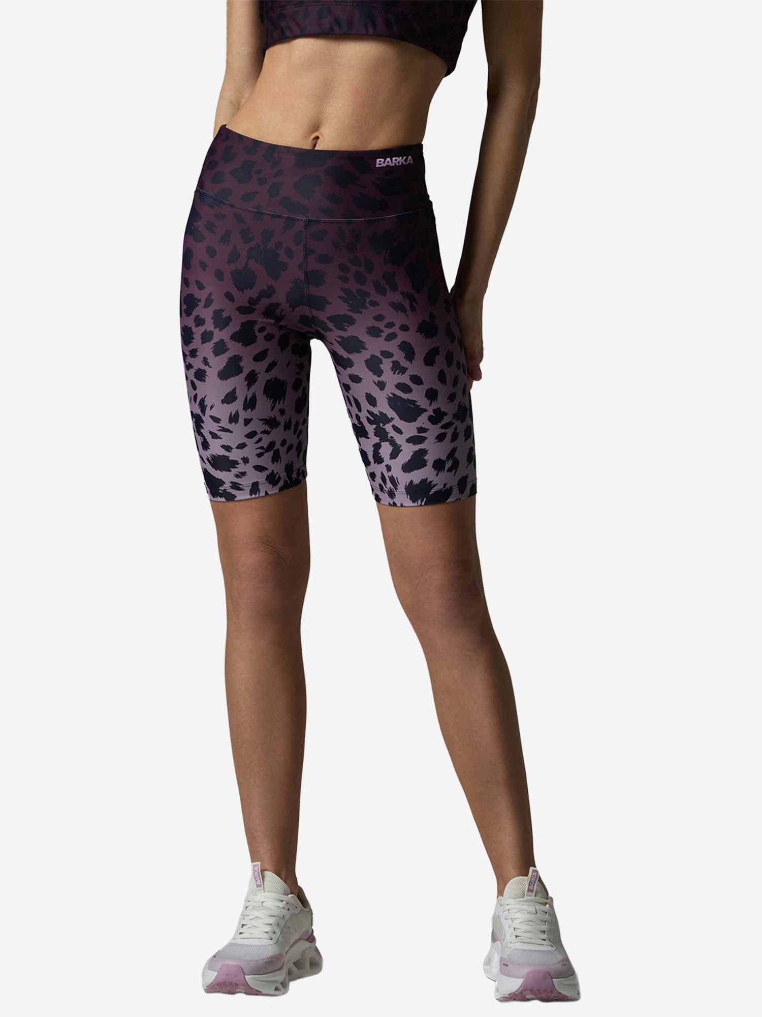 Изображение товара Велосипедки женские BARKA, Фиолетовый/Черный