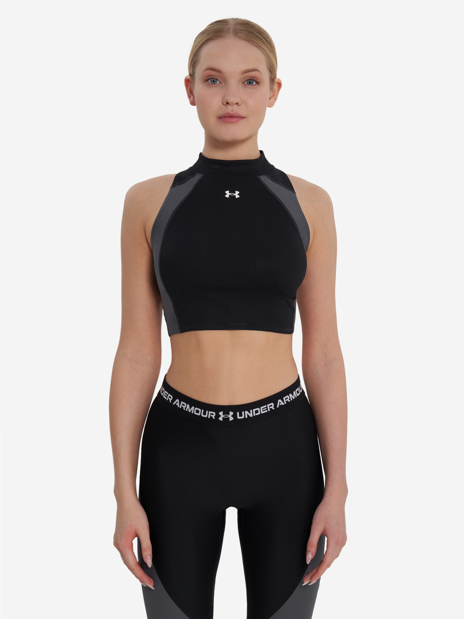 фото Топ бра спортивный under armour, черный