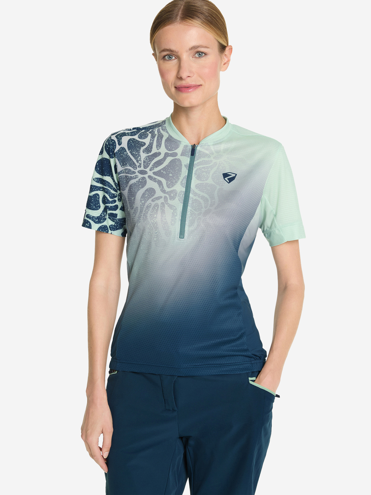 Футболка женская Ziener Nelenia Синий 5299₽