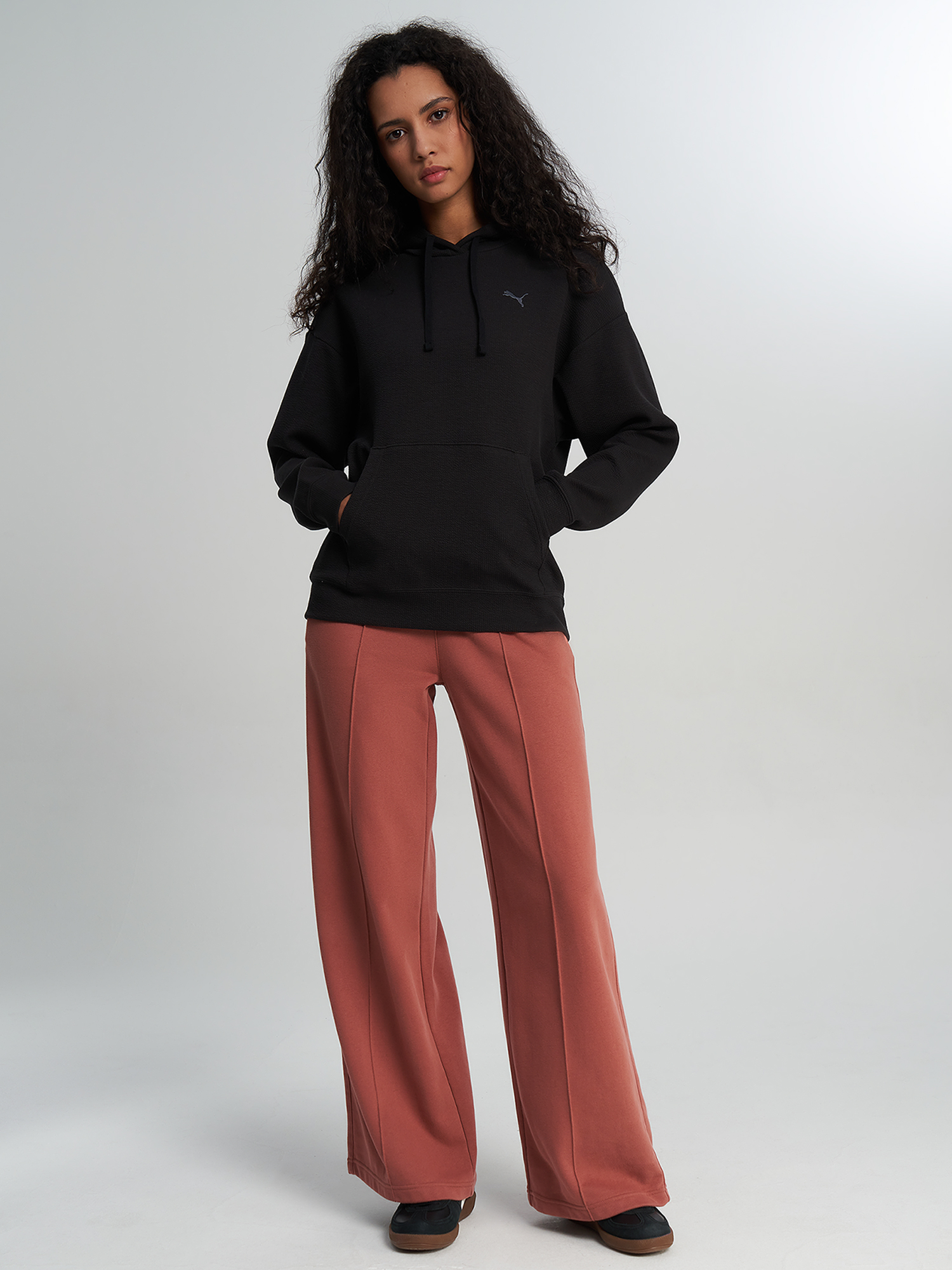 Худи женское PUMA, Черный 5