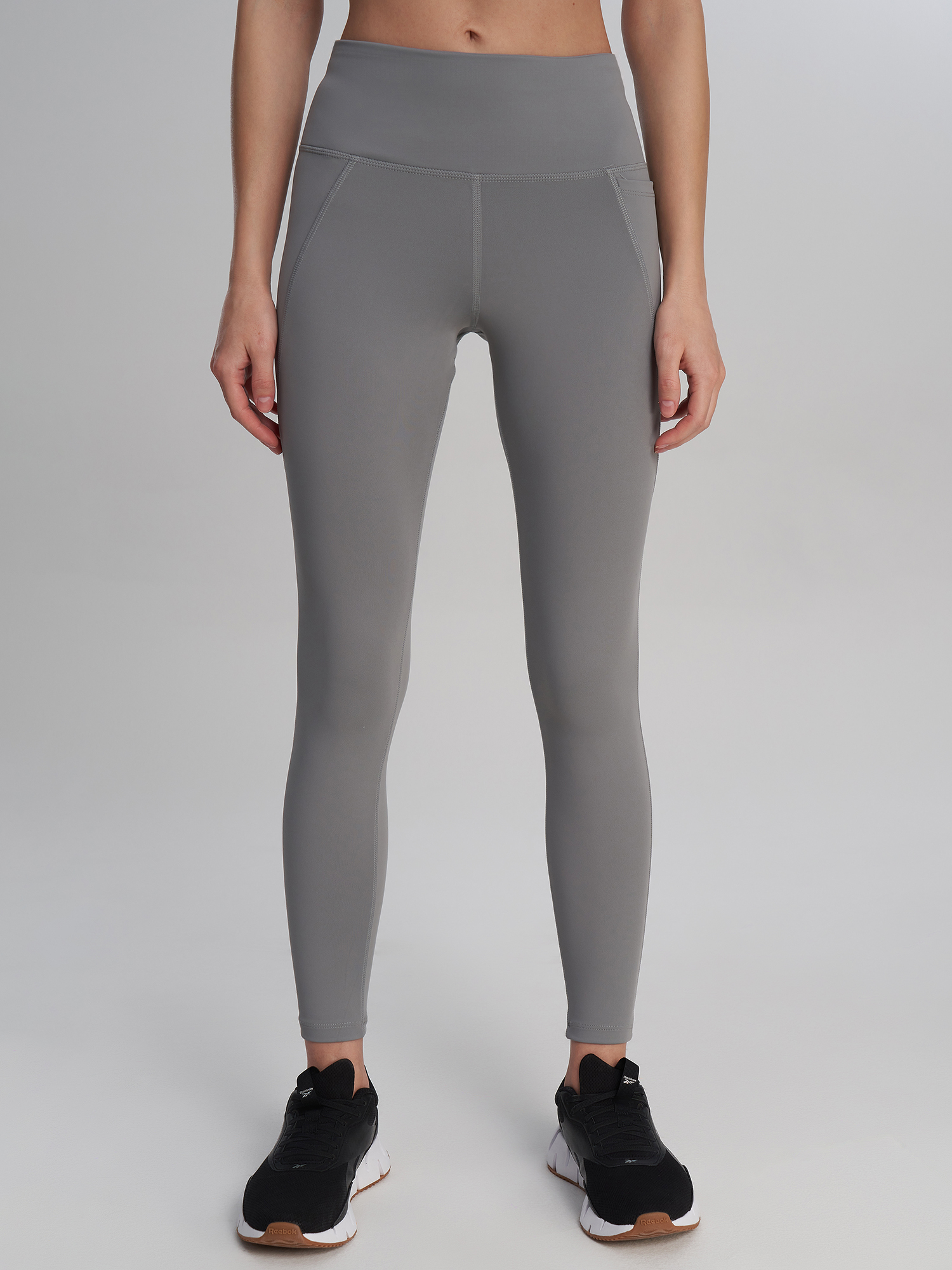 Легинсы женские Reebok Lux, Серый 2