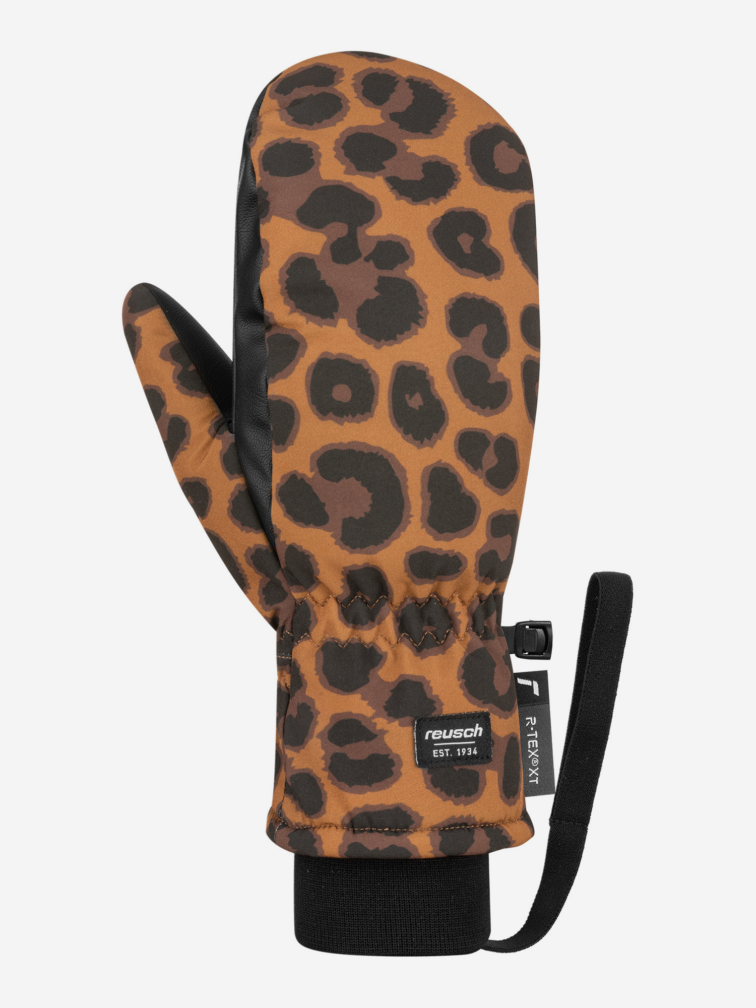 

Варежки Reusch Carter R-Tex Xt Black/Brown Leopard, Коричневый