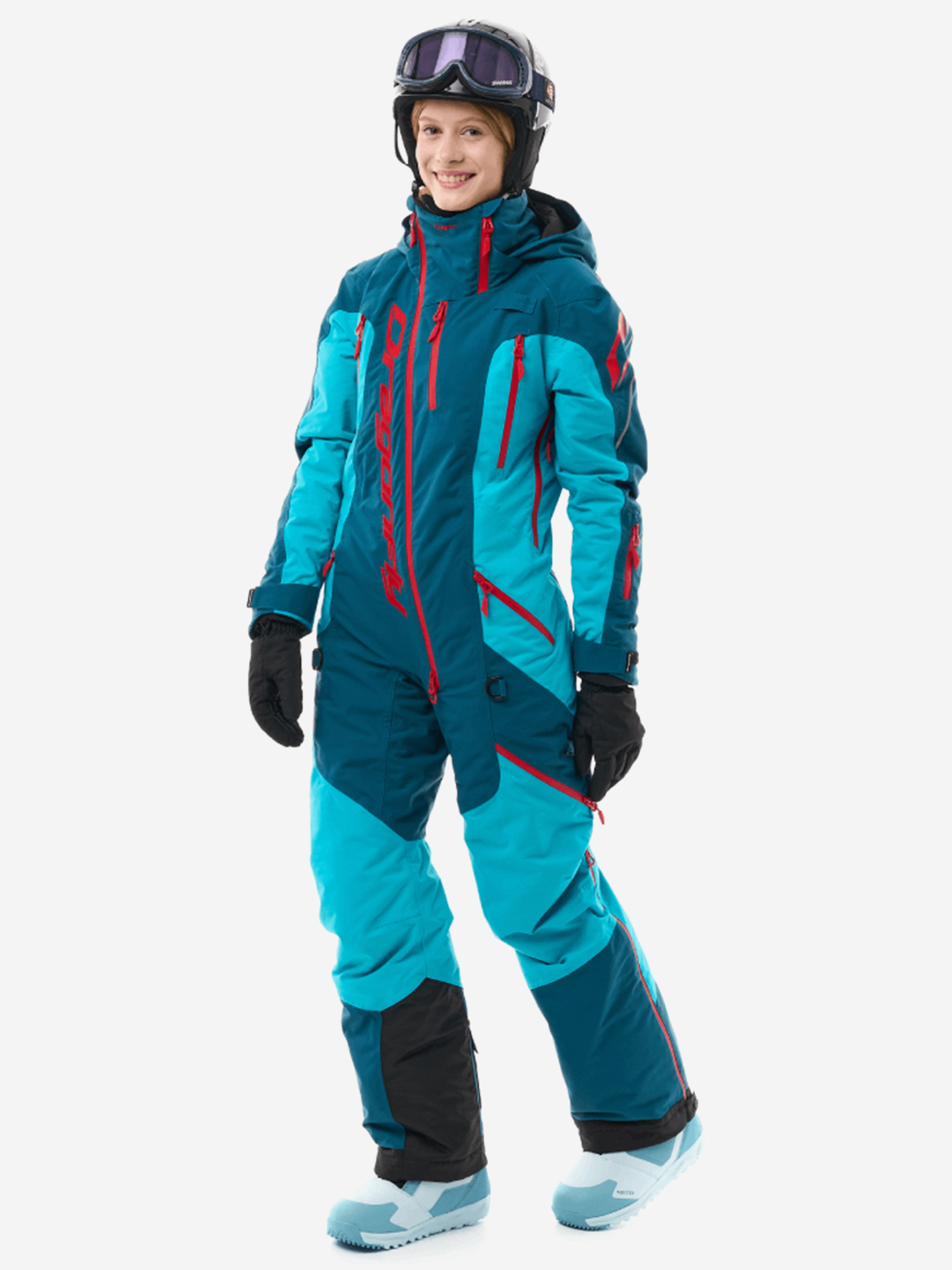 Изображение товара Женский снегоходный комбинезон Dragonfly EXTREME 2024 мембранный зимой