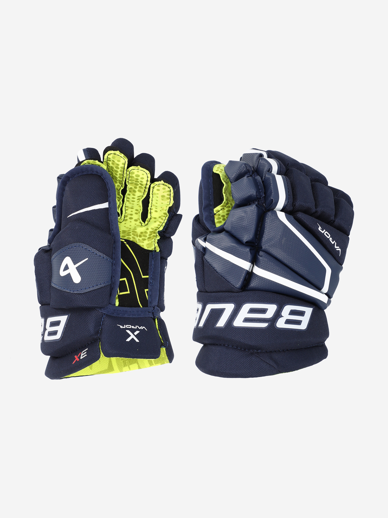 

Перчатки хоккейные детские Bauer Vapor 3X JR, Синий