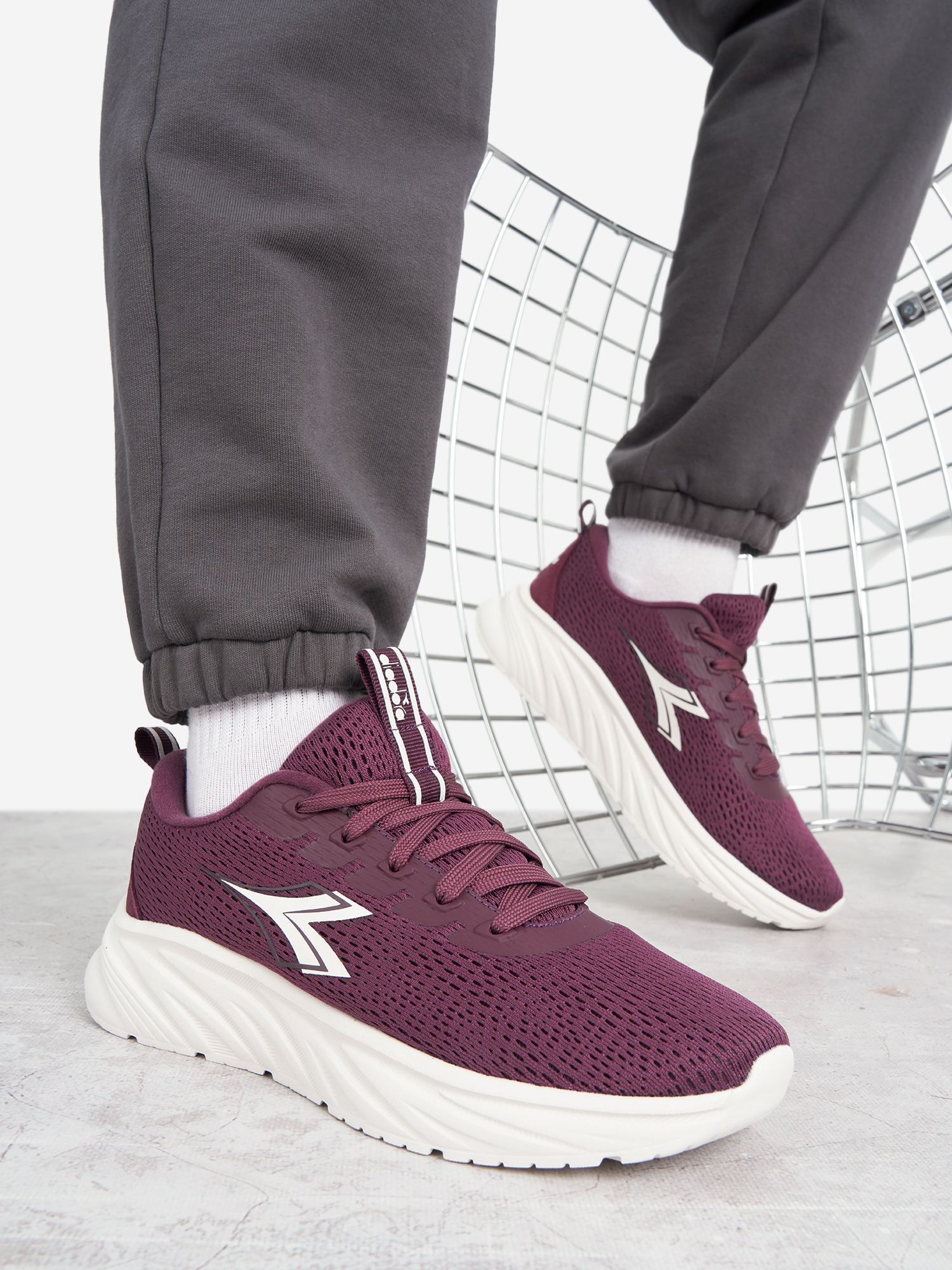 Кроссовки женские Diadora Piper S, розовый, арт. 24906