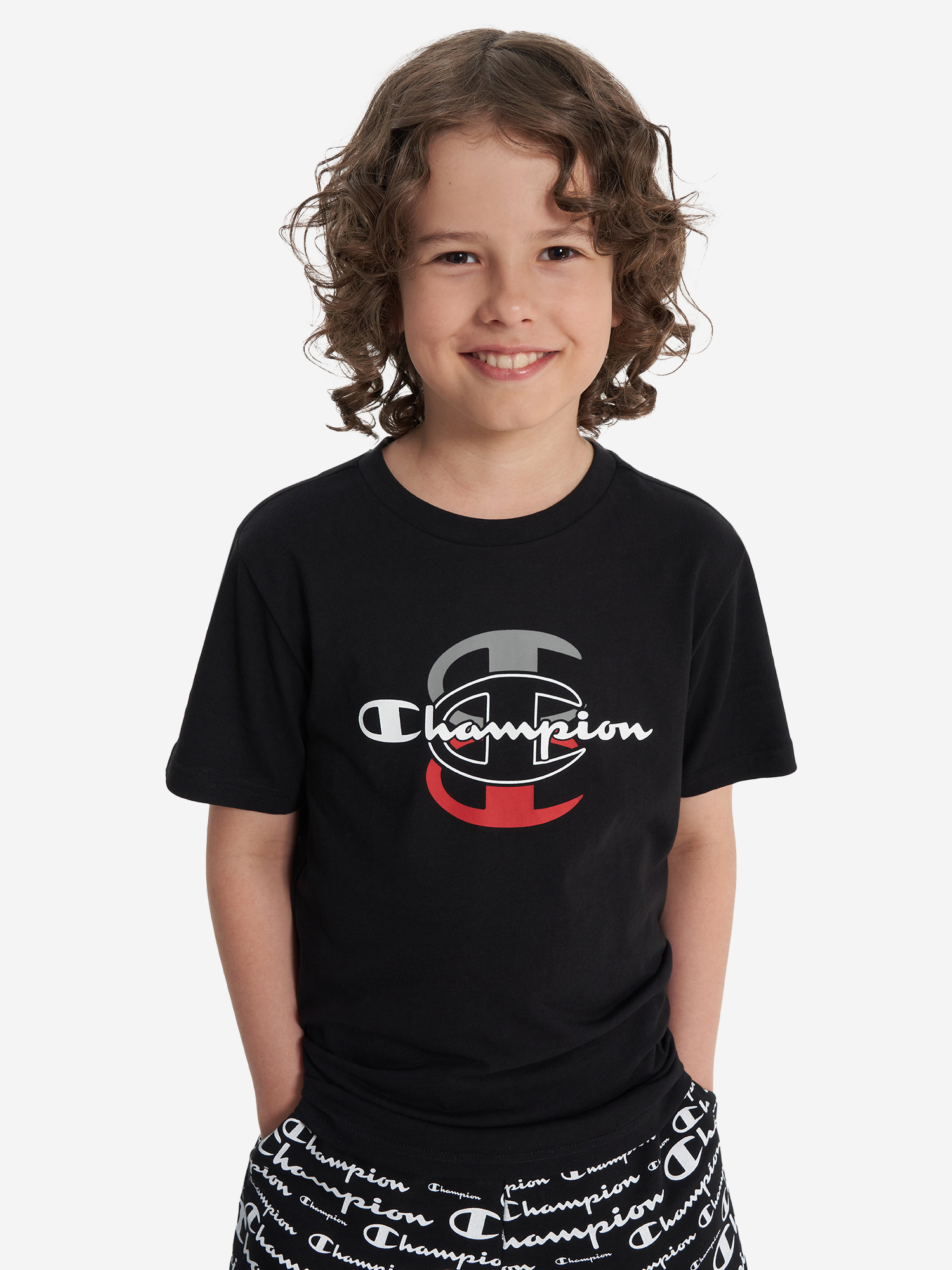 

Футболка для мальчиков Champion, Черный
