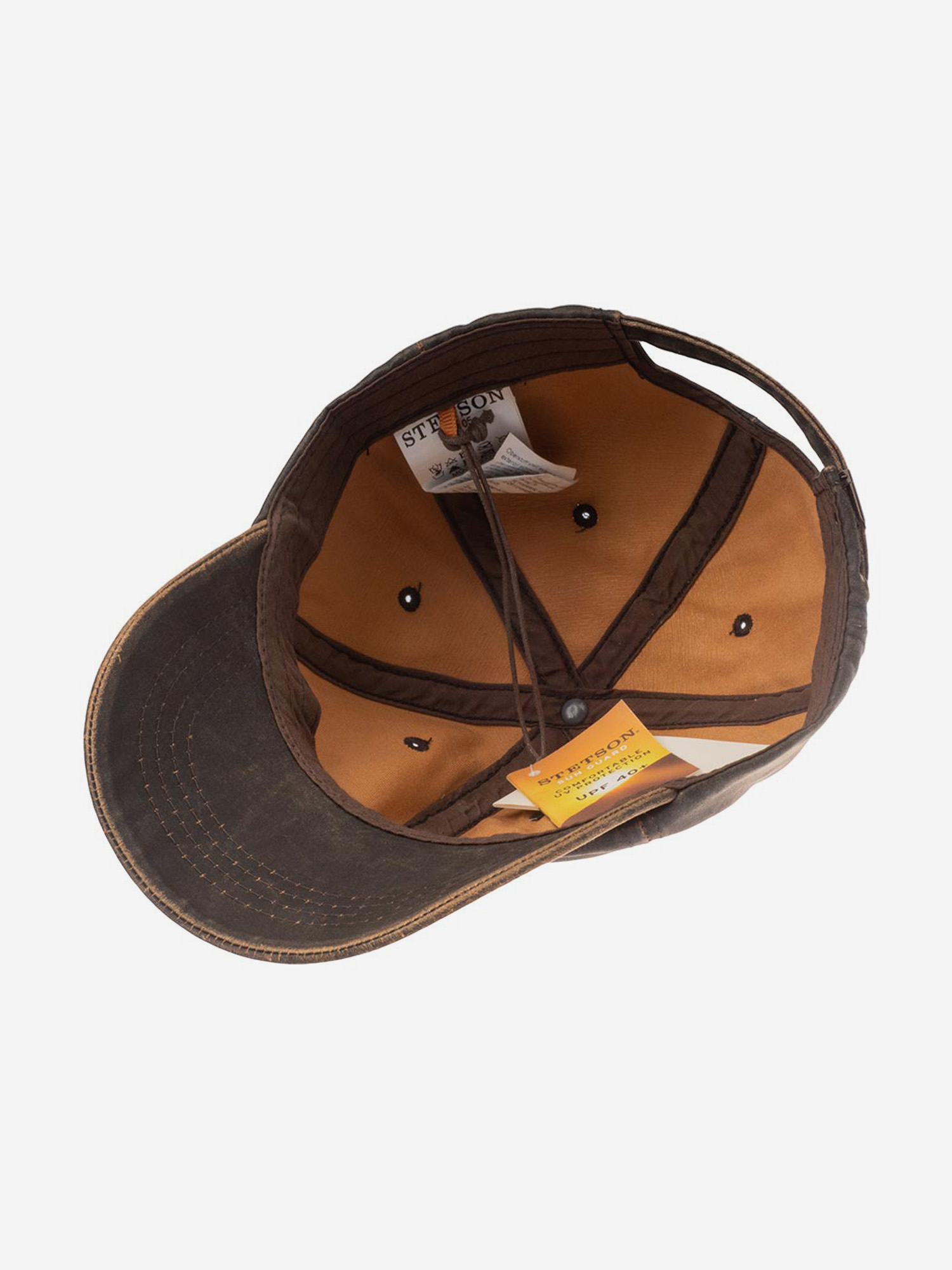 Бейсболка STETSON 7761105 BASEBALL CAP (коричневый), Коричневый 02-315XDOXS9Z-14, размер 59 - фото 5