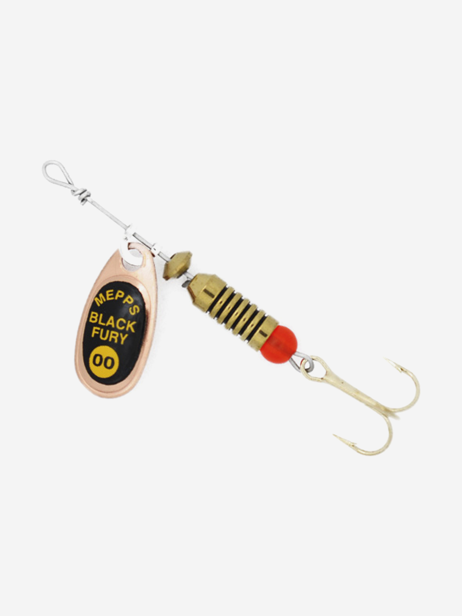 

Блесна Mepps BLACK FURY JAUNE CU №00, Желтый