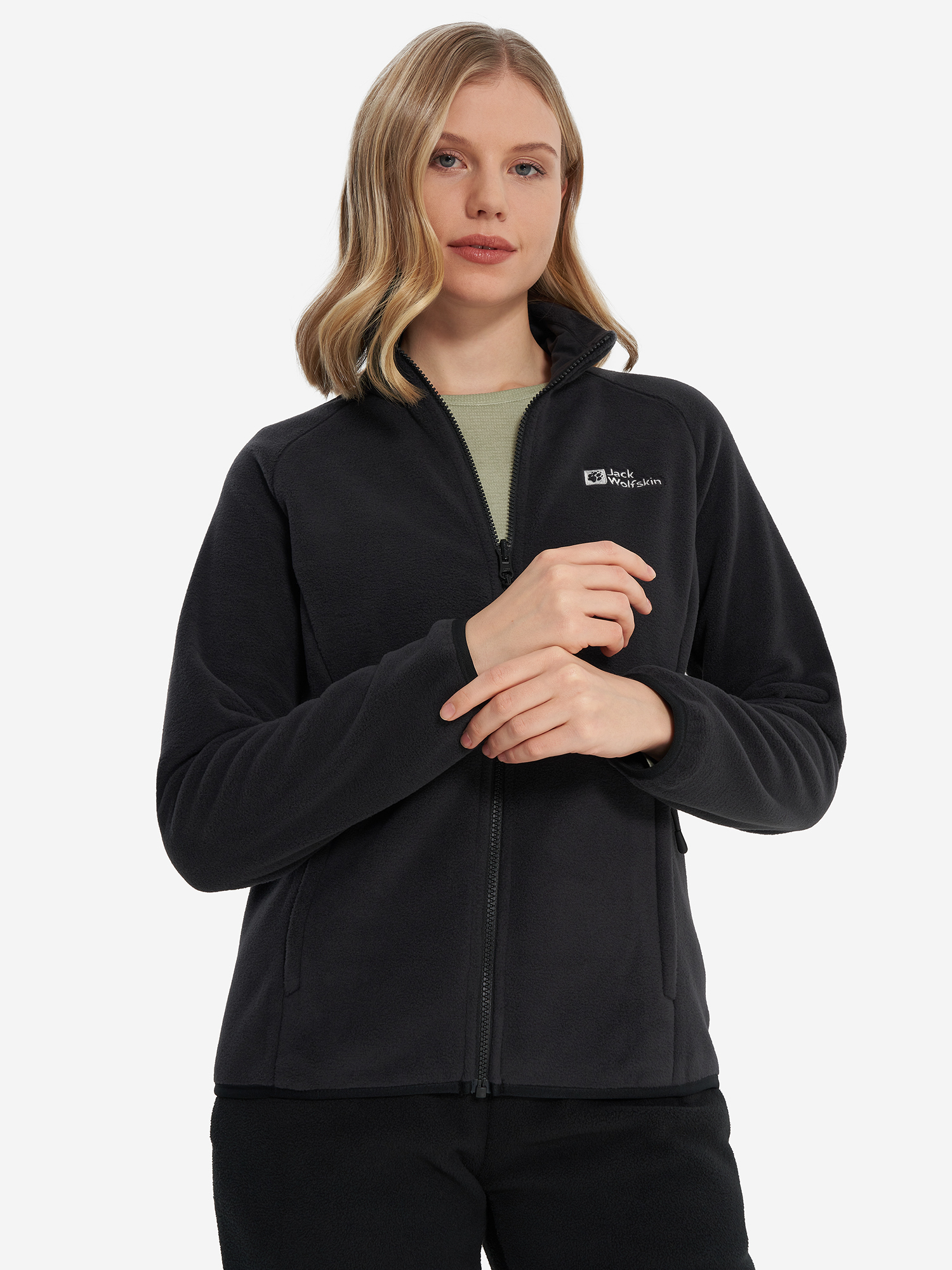 Толстовка Jack Wolfskin Moonrise, черный, арт. a63263j01-6000